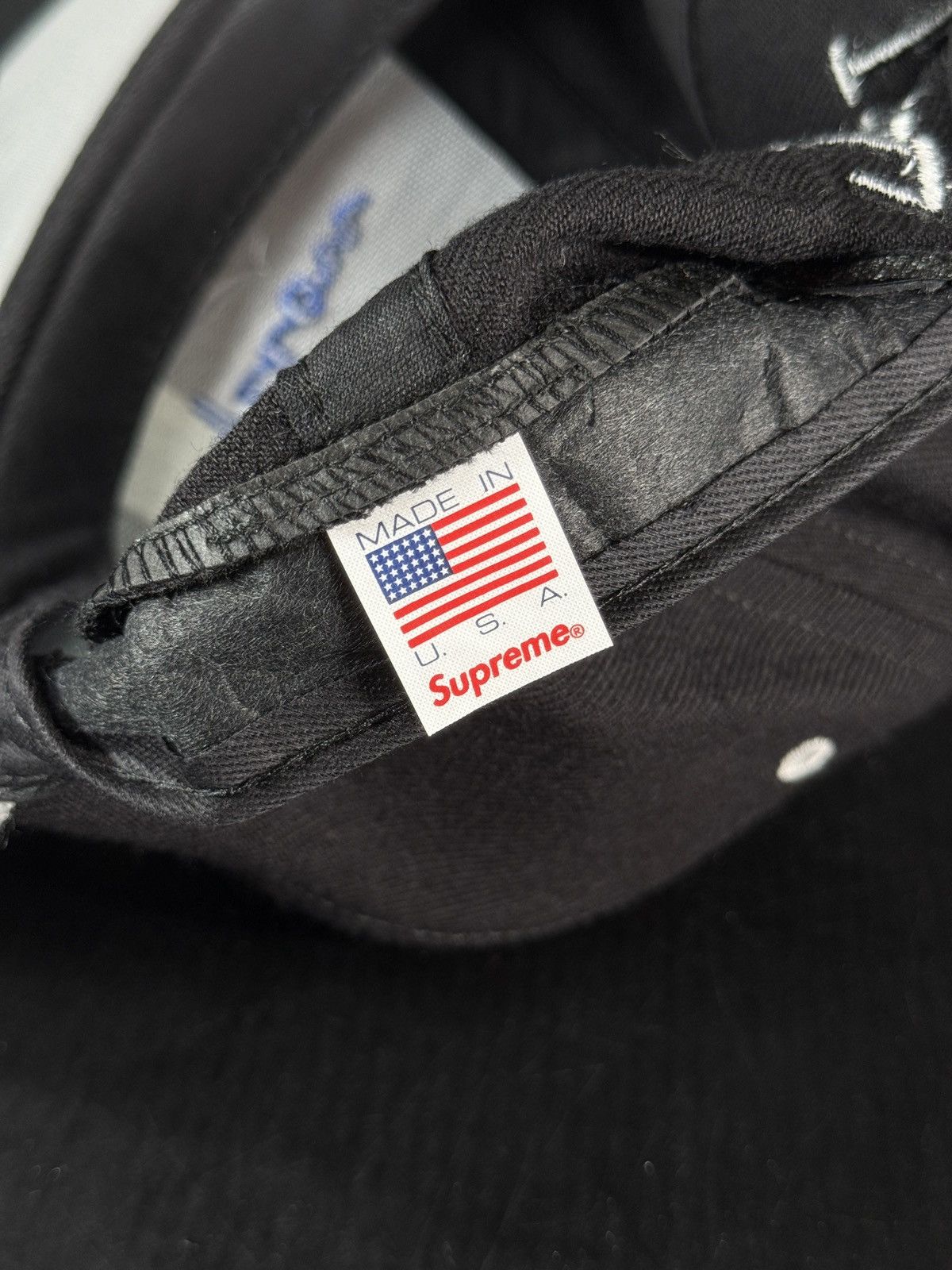 Supreme SUPREME SS15 CHAMPION 5-PANEL BLACK HAT BRAND NEW Size ONE SIZE - 7 Thumbnail