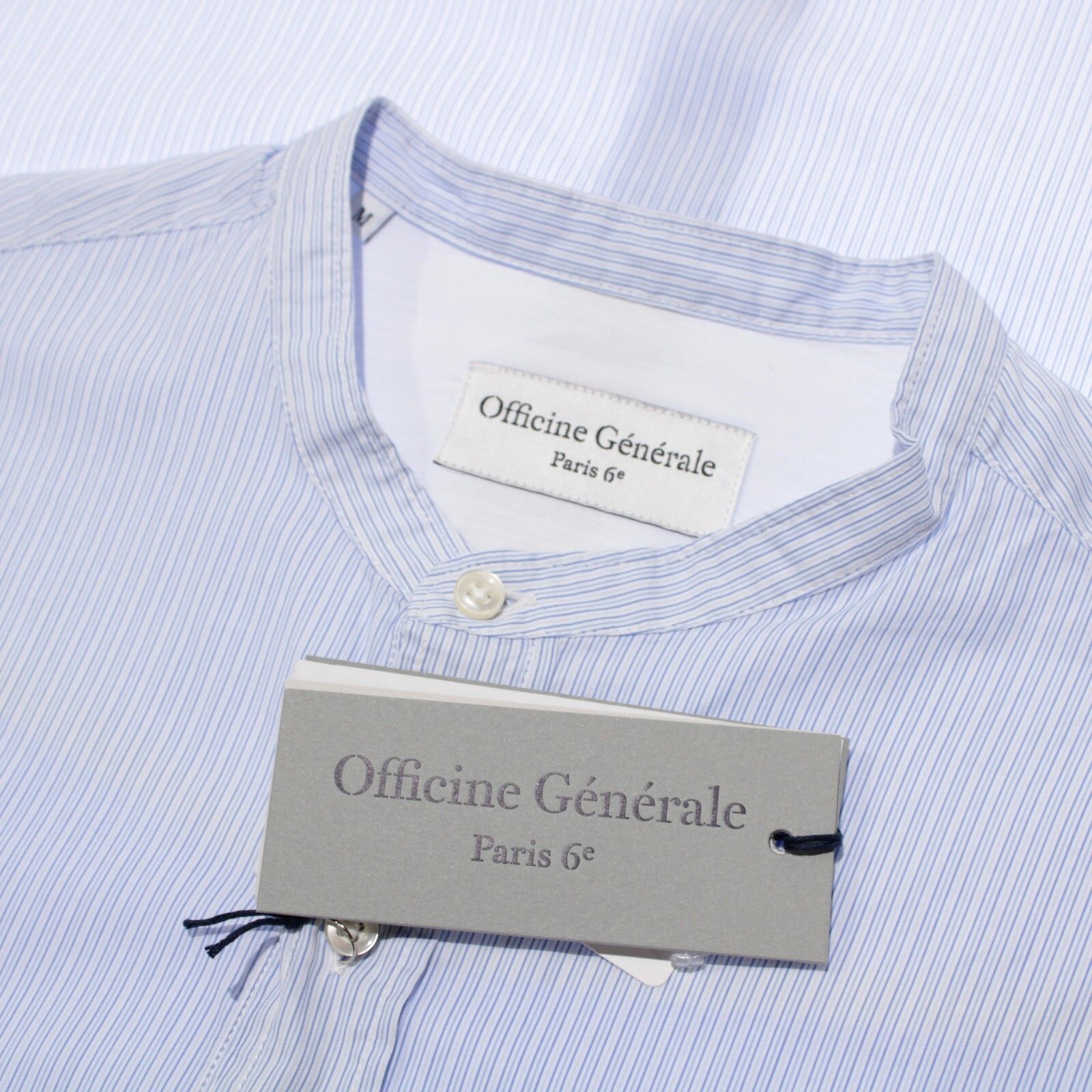 Officine Generale New with tags Shirt Size M US In Blue
