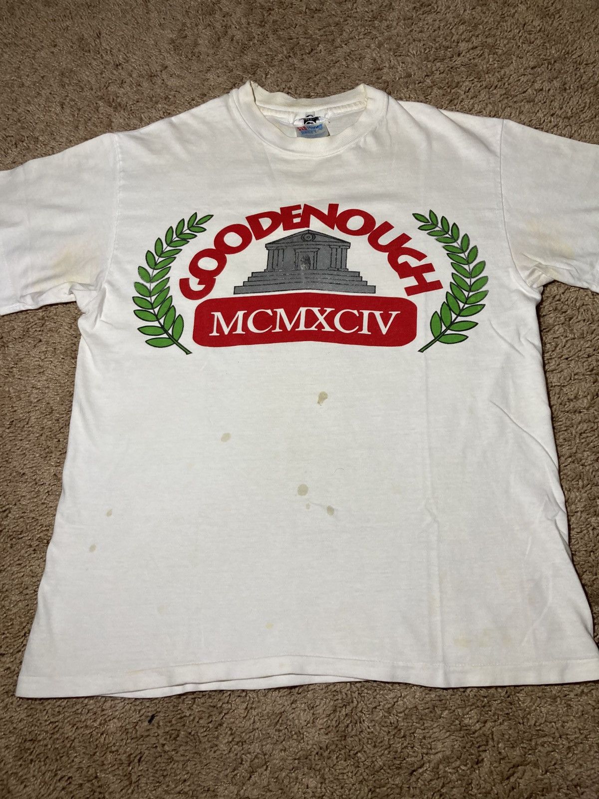 Good Enough 1994 Good Enough Ivy MCMXCIV Logo Sports Olympics 90s Nigo Size US M / EU 48-50 / 2 - 2 Thumbnail