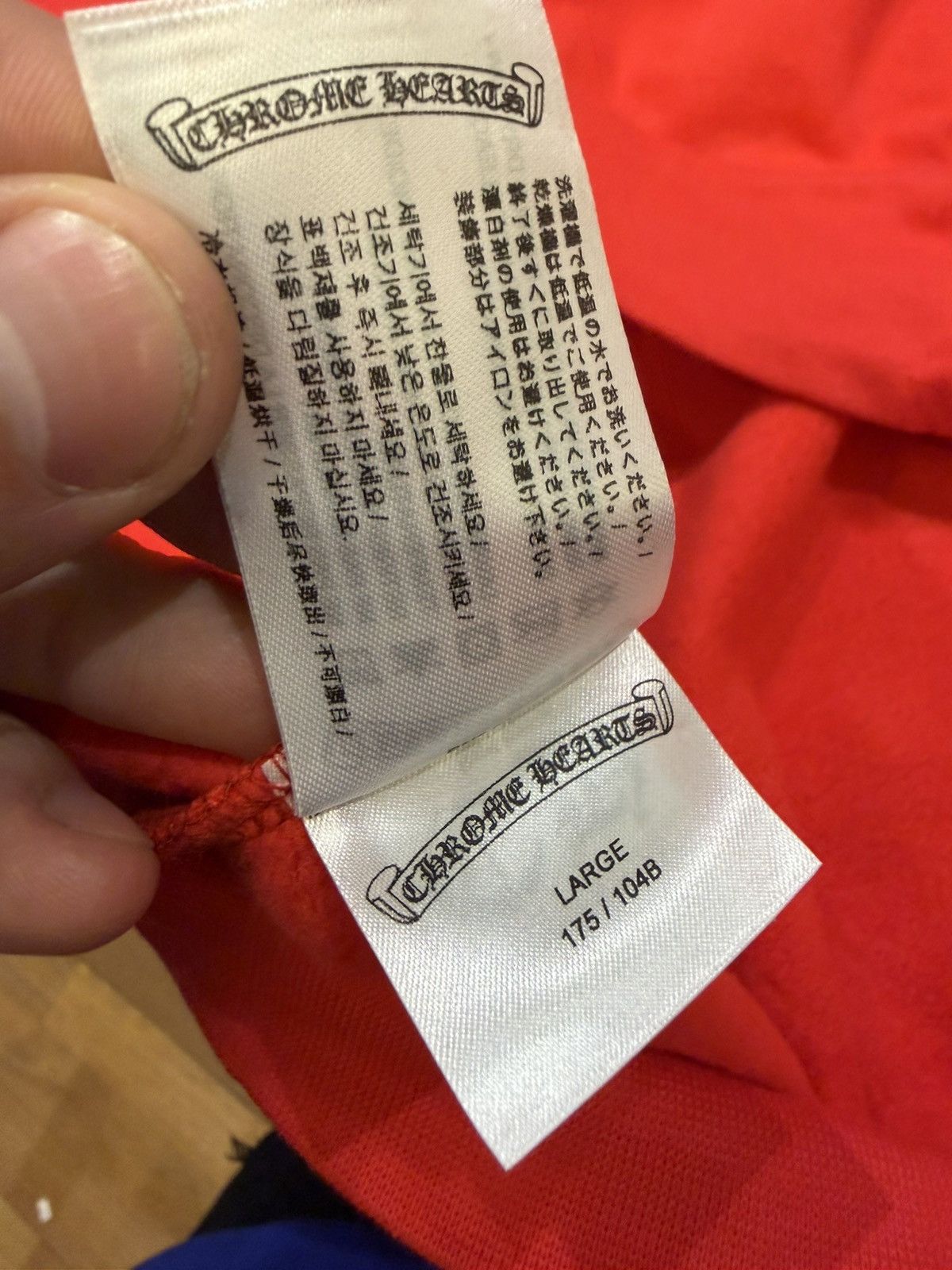 Chrome Hearts Chrome Hearts Scroll Hoodie - Red Size US L / EU 52-54 / 3 - 6 Thumbnail