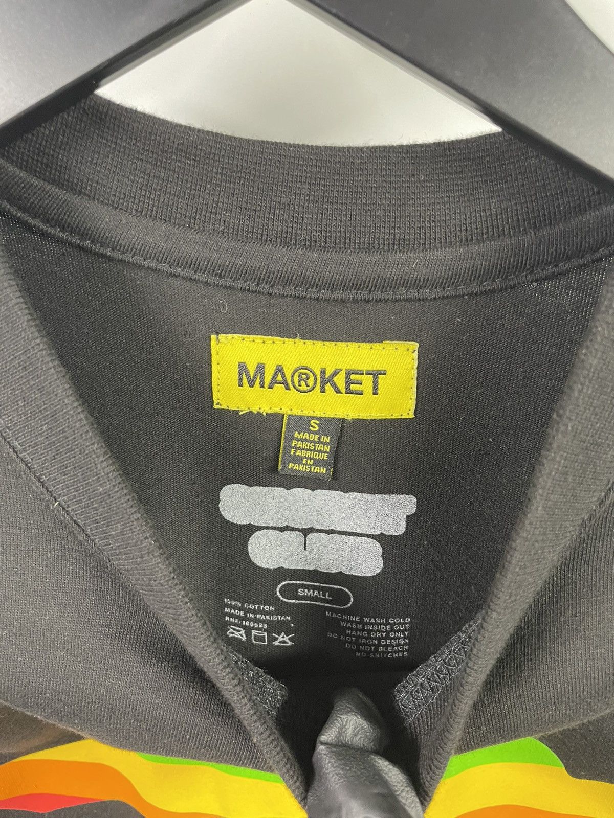 Market Market Secret Club 2024 Balenciaga Black T-Shirt Small Size US S / EU 44-46 / 1 - 3 Thumbnail