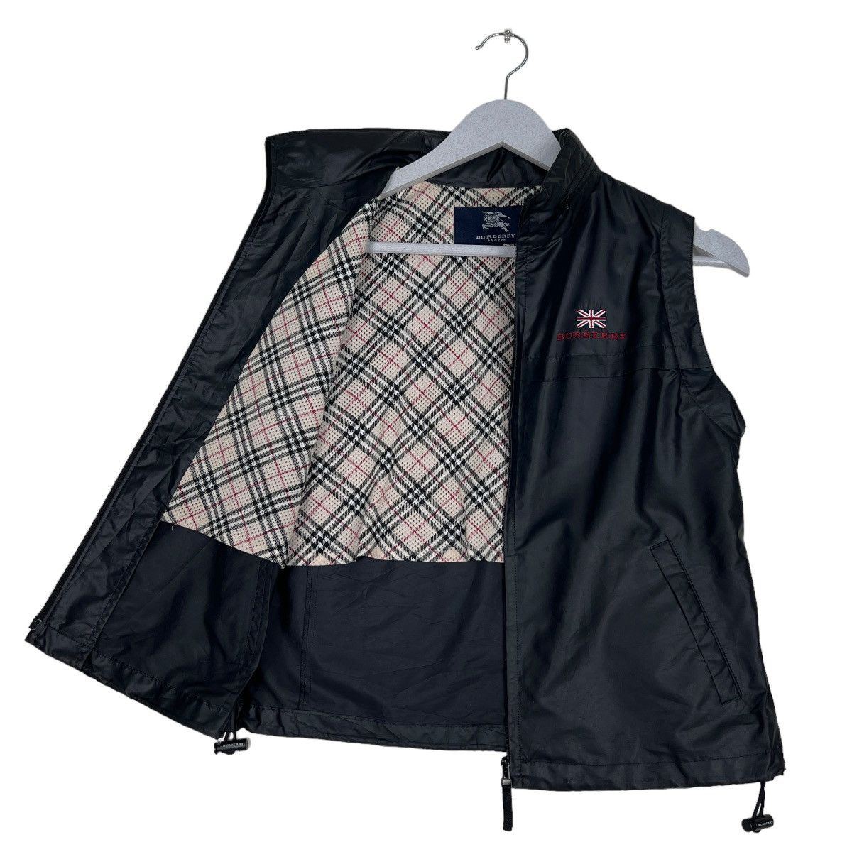Burberry 🔥 BURBERRY BLACK NYLON VEST Size US XS / EU 42 / 0 - 10 Thumbnail