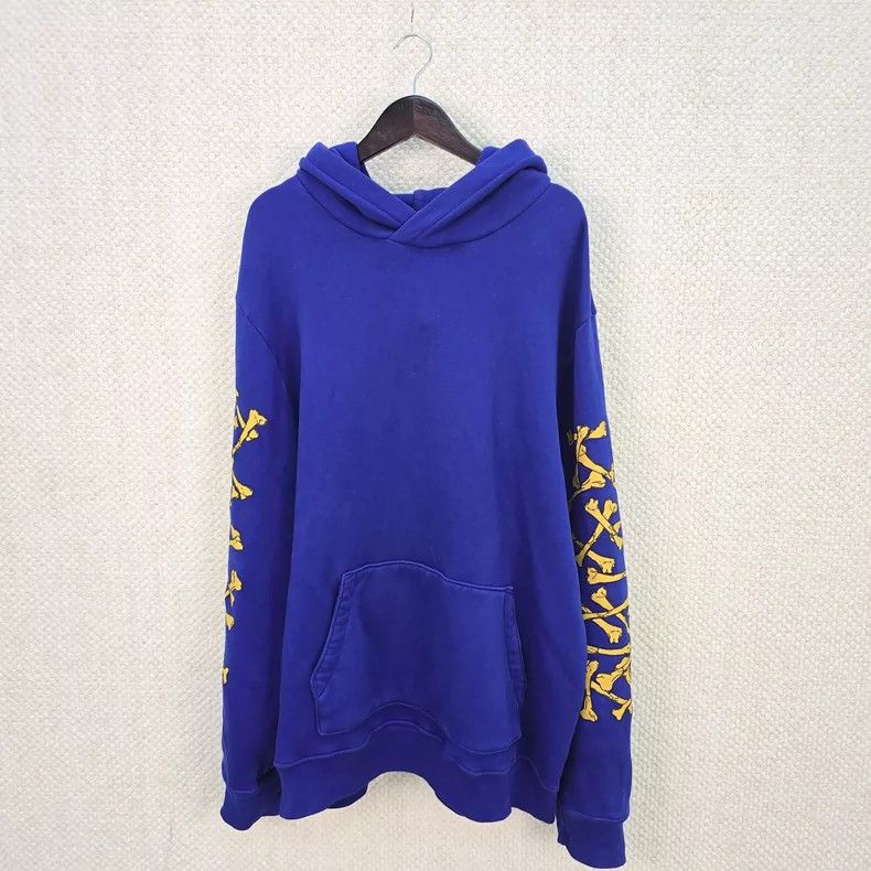 Amiri purple spring tree bone hooded sweatshirt