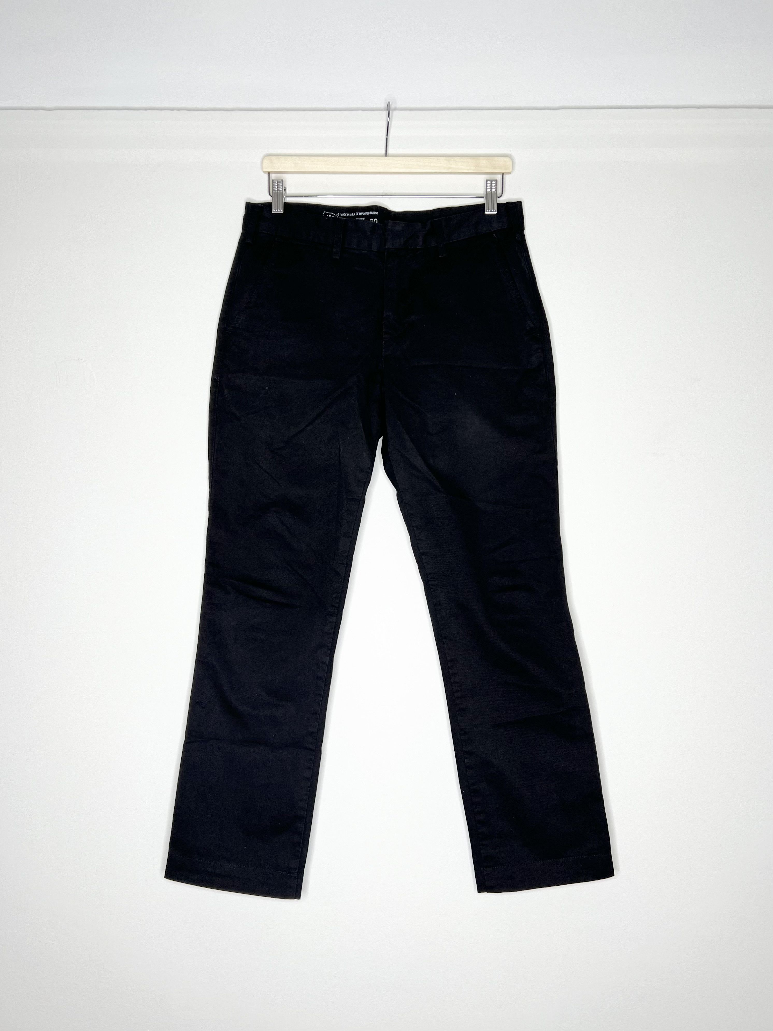 Save Khaki United Black Chinos Size 30
