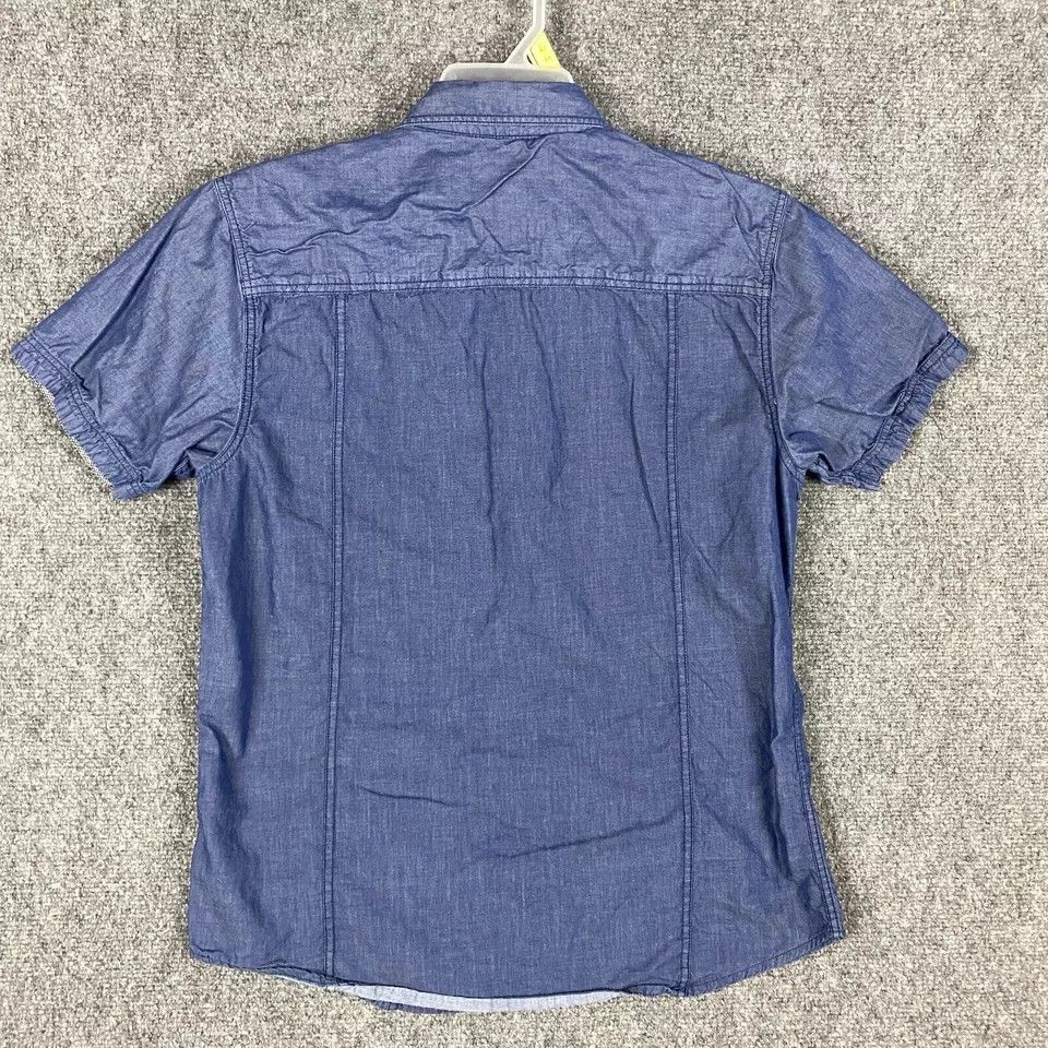 Wisdom of Age Age of Wisdom Button Up Shirt Men's Large Short Sleeve Size US L / EU 52-54 / 3 - 7 Thumbnail