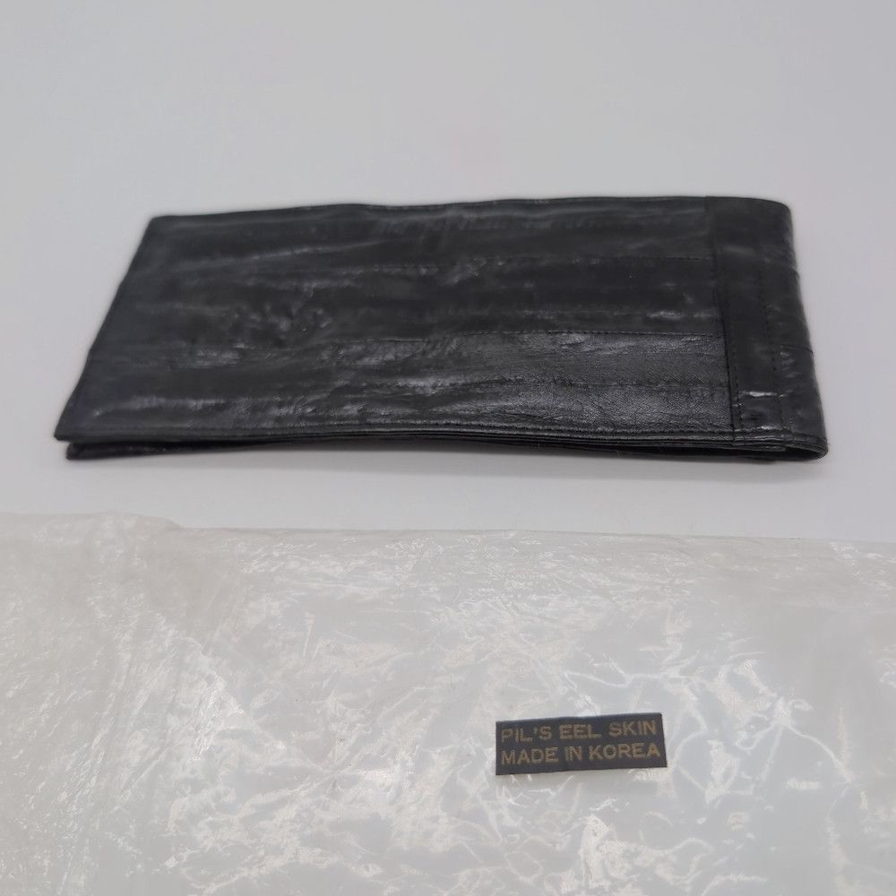 Vintage Vintage Eel Skin Glasses Or Cigar Case Black Pil's Korea 7 Size ONE SIZE - 4 Thumbnail
