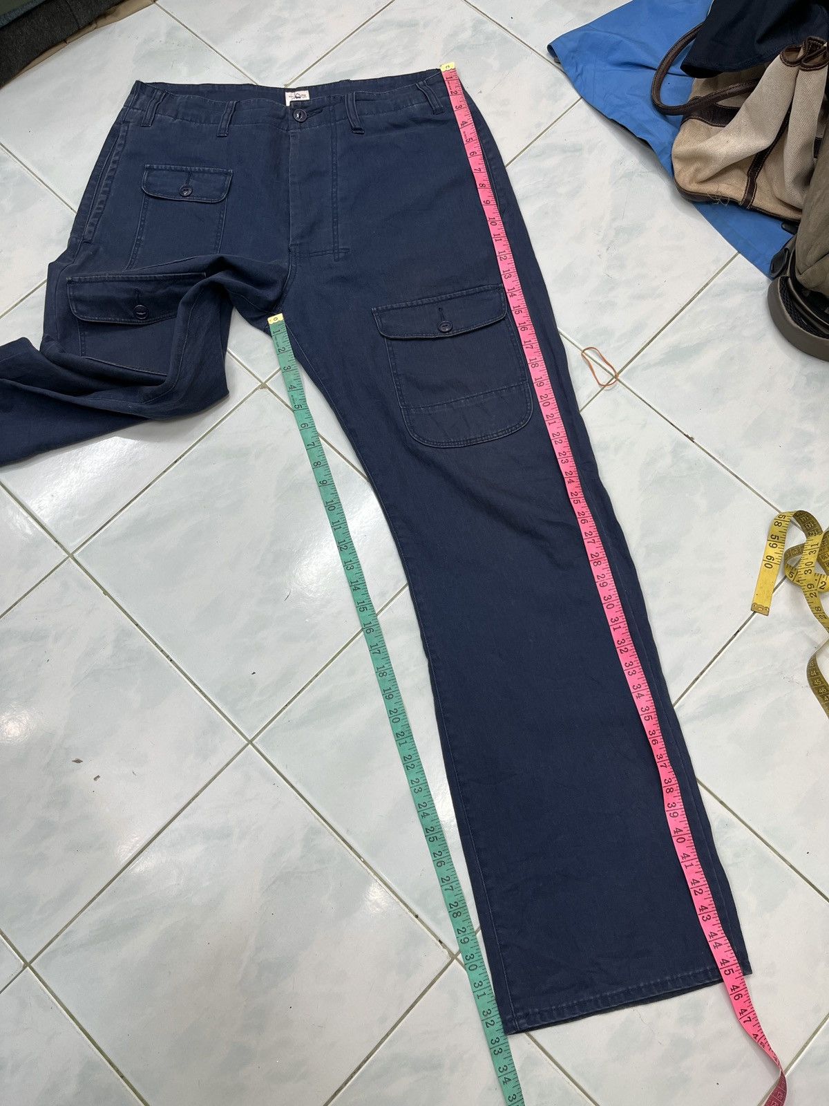 Other 🔥🔥🔥STEALS ONE TRUE SAXON HERRINGBONE MULTI POCKET PANTS Size US 34 / EU 50 - 21 Thumbnail