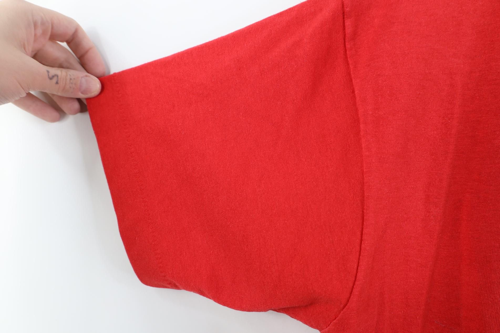 Vintage Vintage 80s 90s Streetwear Short Sleeve T-Shirt Red USA Size US M / EU 48-50 / 2 - 5 Thumbnail