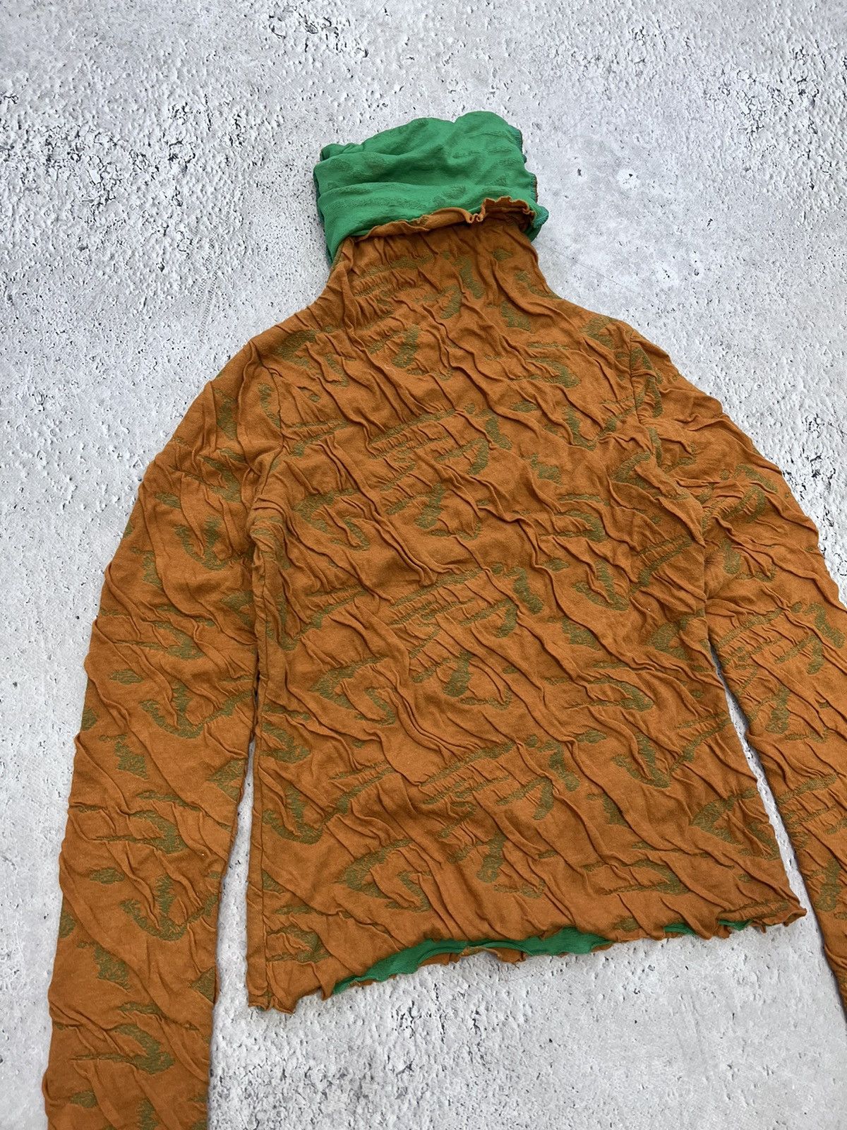 Issey Miyake × Japanese Brand × Vintage Crazy vintage isseyMIYAKE STYLE long sleeve turtleneck Size US S / EU 44-46 / 1 - 8 Thumbnail