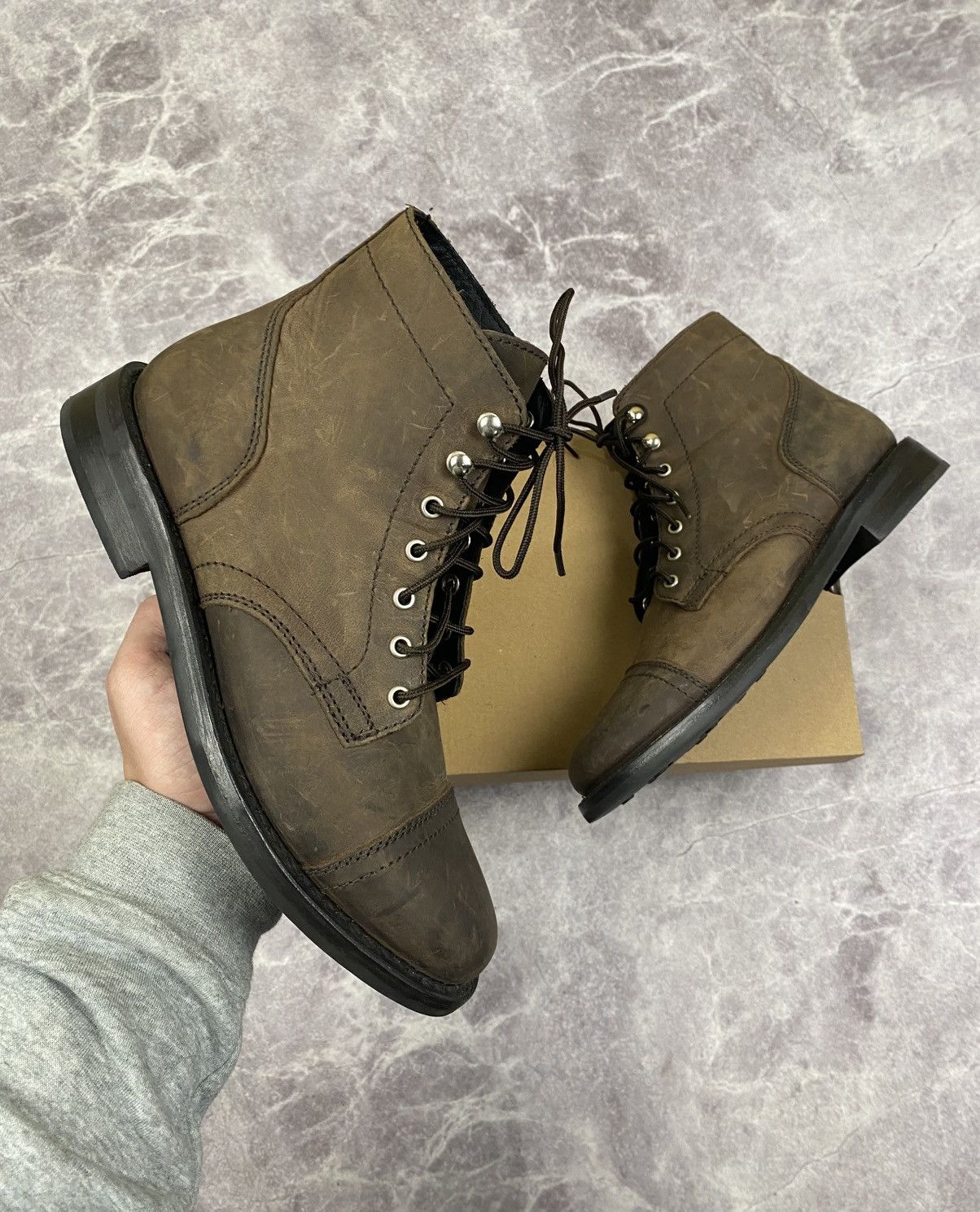 Thursday Boot Company Thursday Boot Co Captain Tobacco/Brown Leather Boots Sz:40.5 Size US 7.5 / EU 40-41 - 1 Thumbnail