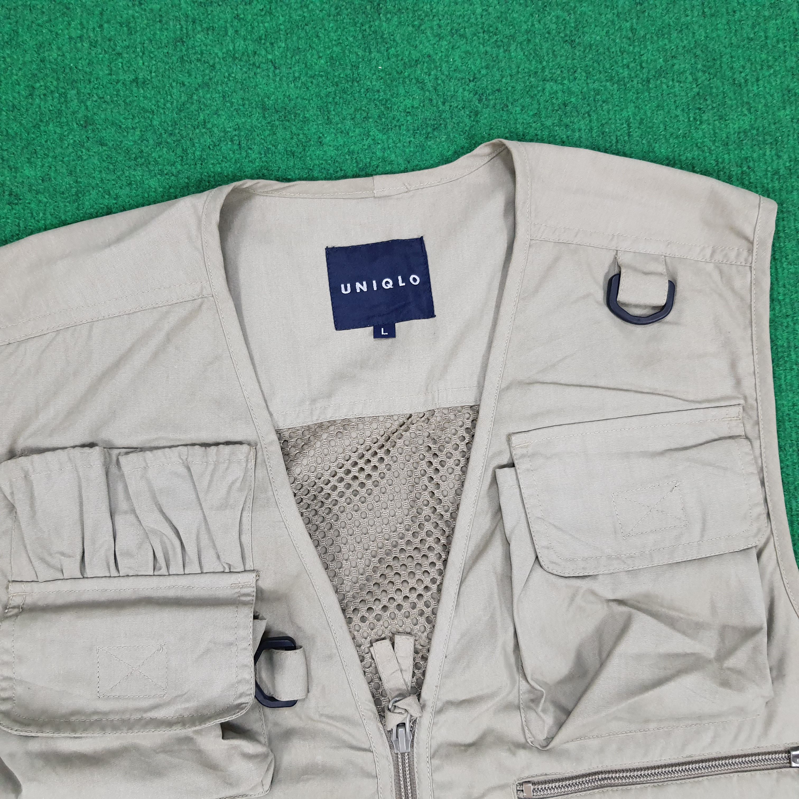 Japanese Brand × Vintage Vintage Uniqlo Japanese Brand Custom Skull Outdoor Vest Size US M / EU 48-50 / 2 - 4 Thumbnail