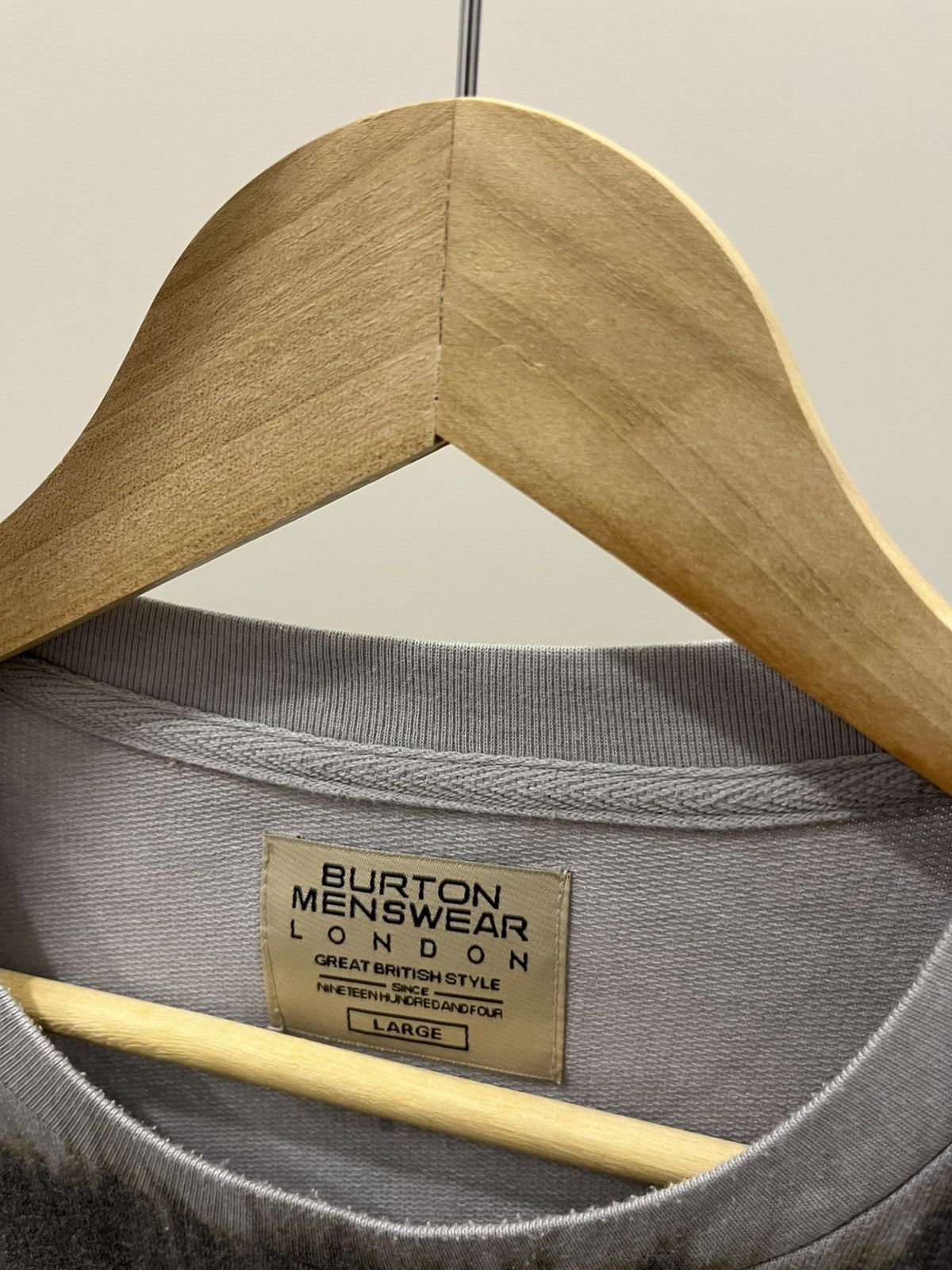 Burton BURTON LONDON WOLF CLASSIC VINTAGE CASUAL SWEATSHIRT Size US L / EU 52-54 / 3 - 4 Thumbnail