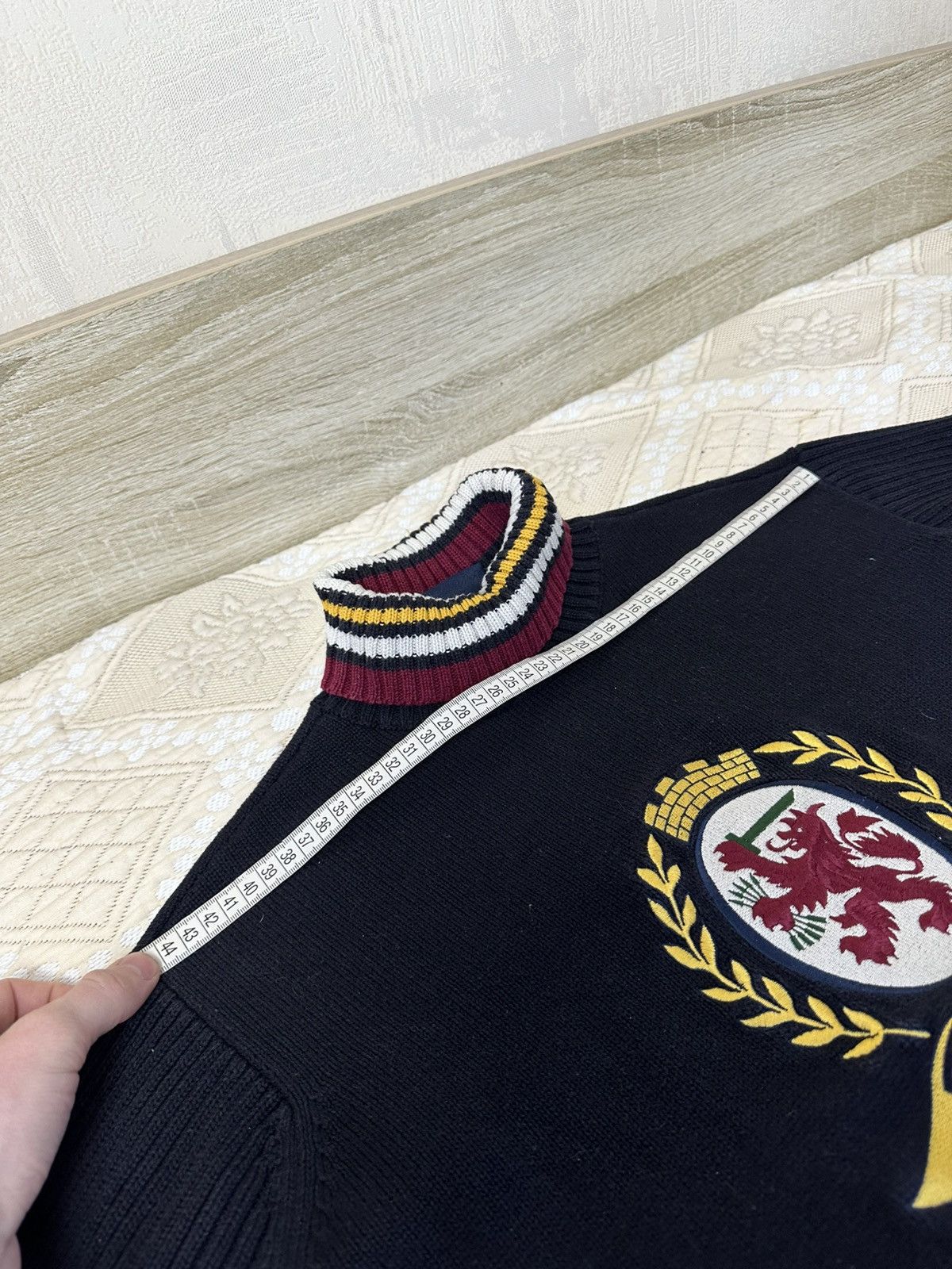 Tommy Hilfiger 🔥 Tommy Hilfiger Big Logo Chief Keef Y2K Sweater Sweatshirt Size US M / EU 48-50 / 2 - 6 Thumbnail