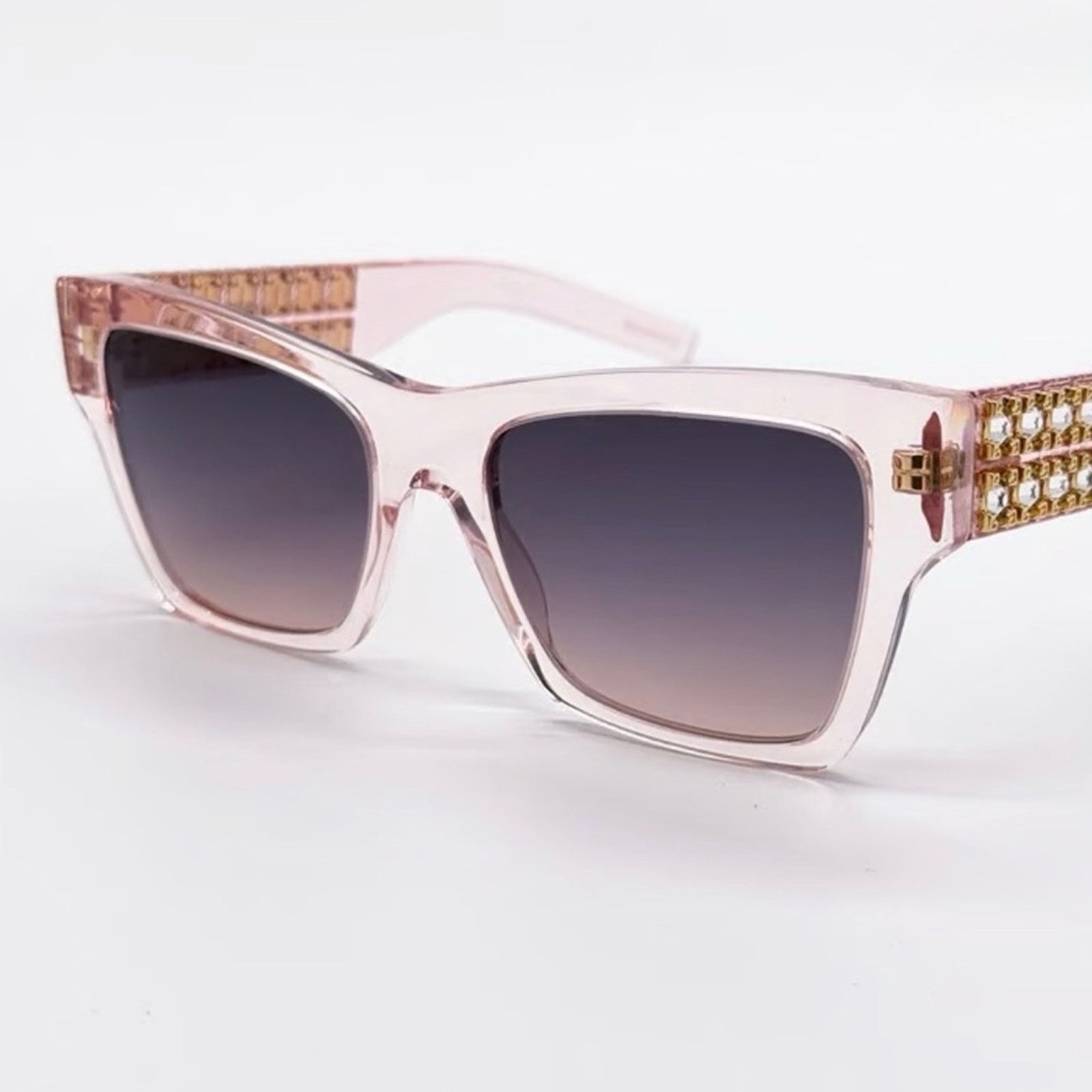 Givenchy New! Givenchy Transparent Pink Sunglasses GV40076I 72B Size ONE SIZE - 7 Thumbnail