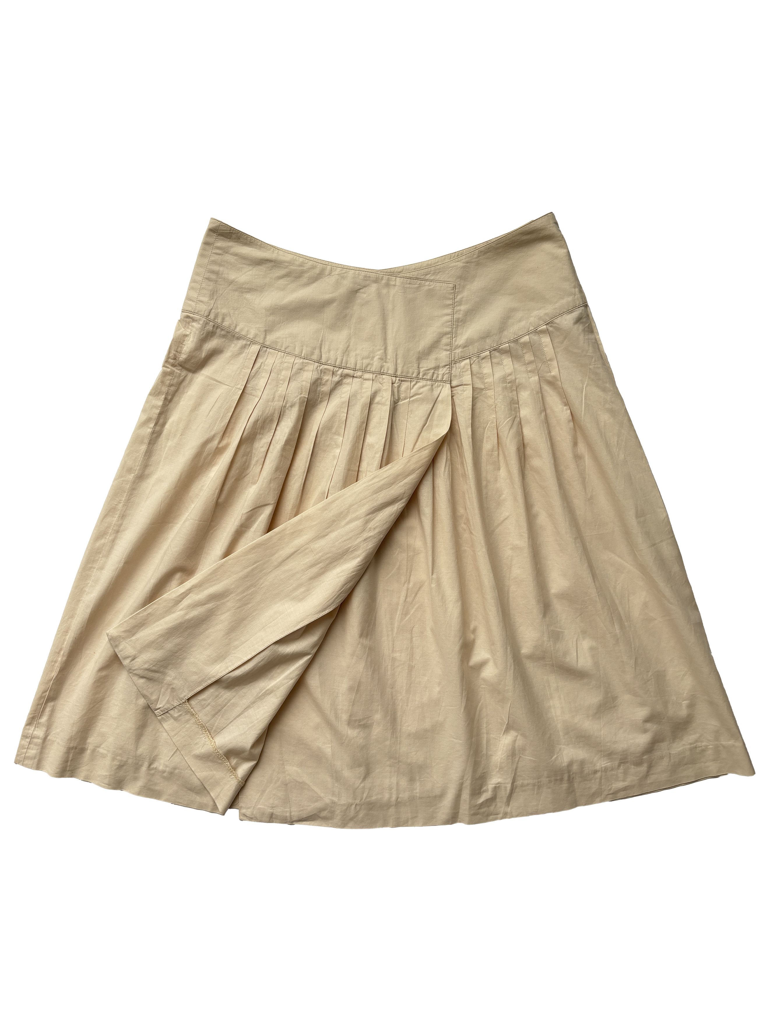 Jil Sander ⚡️QUICK SALE⚡️Jil Sander Pale Yellow Skirt with Yoke Size 27" / US 4 / IT 40 - 3 Thumbnail