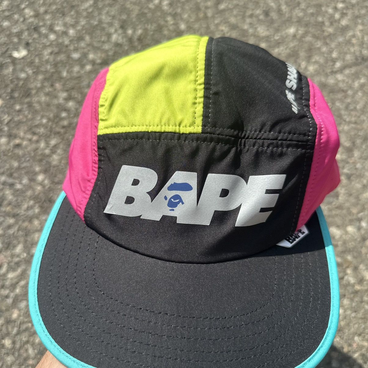 Bape Color Block Jet Cap Size ONE SIZE - 2 Thumbnail