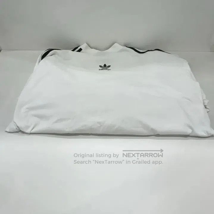 Balenciaga Balenciaga x Adidas Originals Logo Long Sleeve T. Size US M / EU 48-50 / 2 - 6 Thumbnail