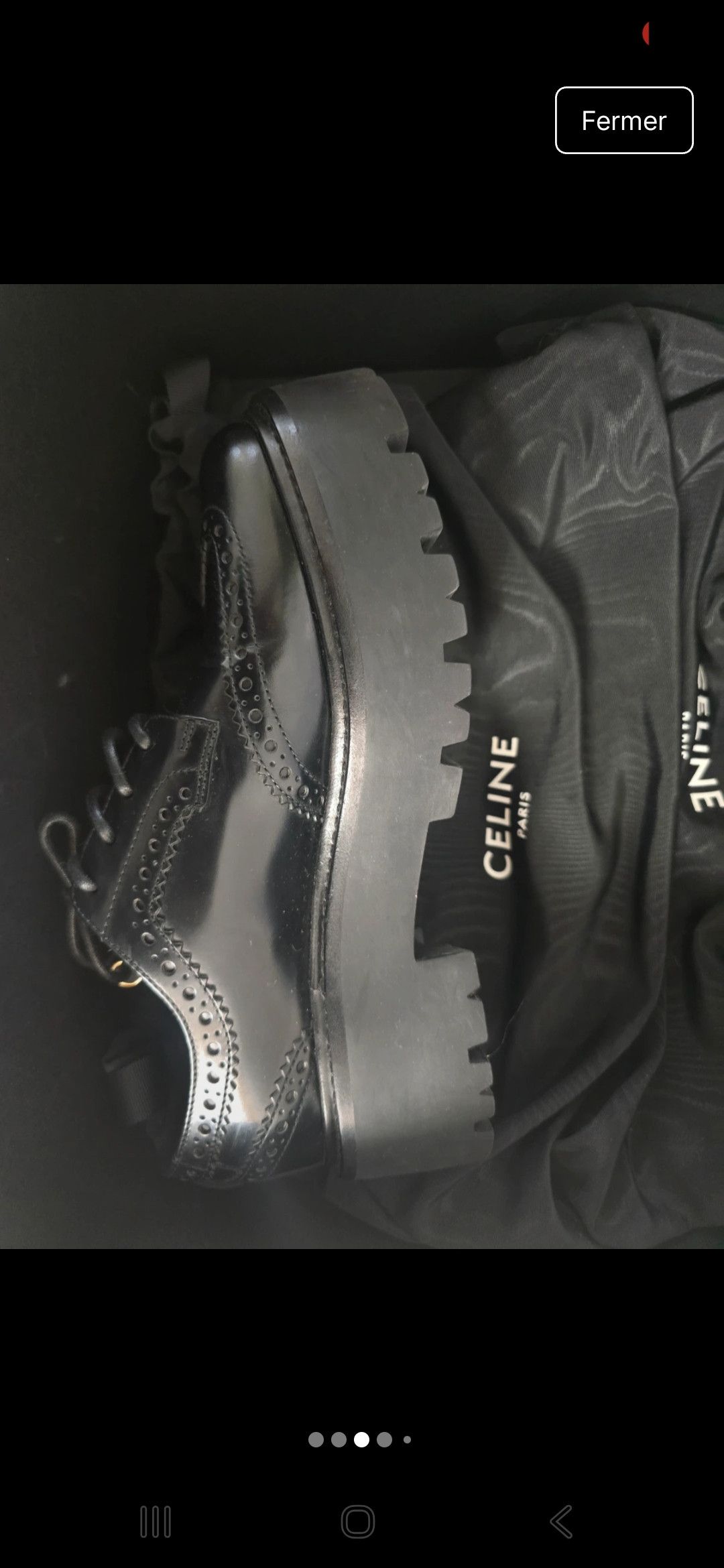 Celine Derbies CELINE “Margaret” — Édition complète Size US 7 / IT 37 - 8 Thumbnail