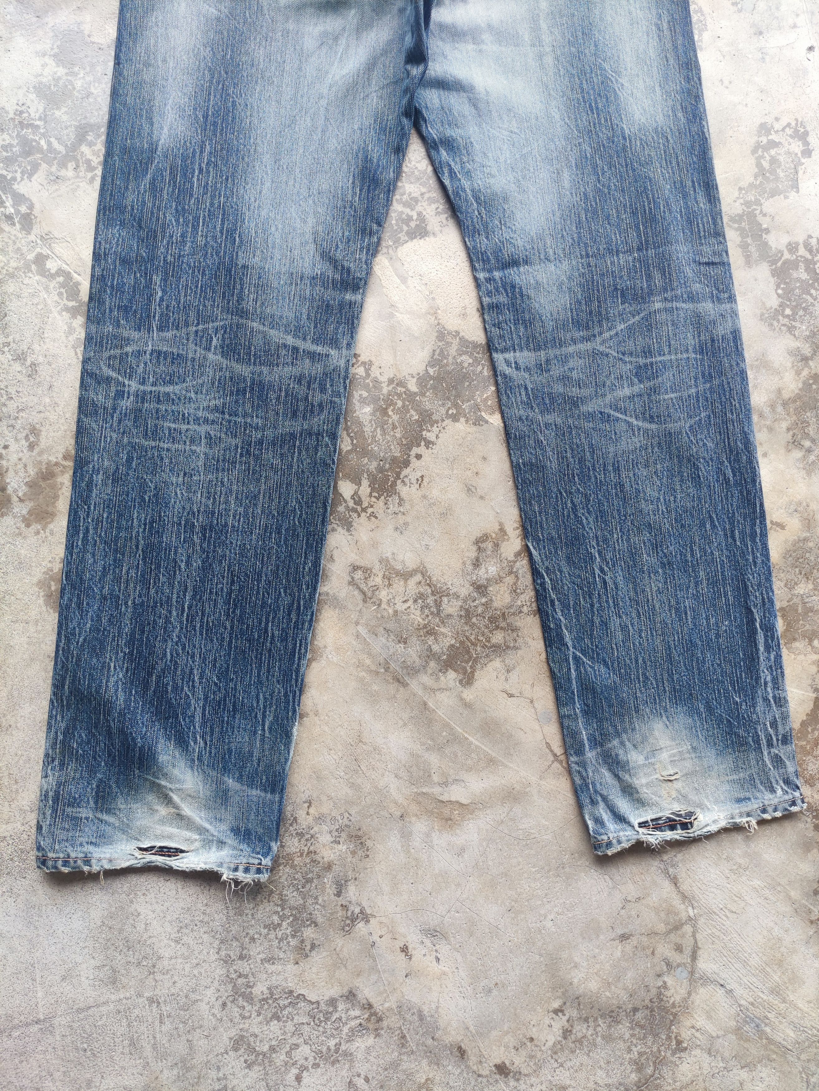 Edwin Vintage Edwin Brand Faded Distressed Ripped Denim Pants Size US 40 / EU 56 - 11 Thumbnail