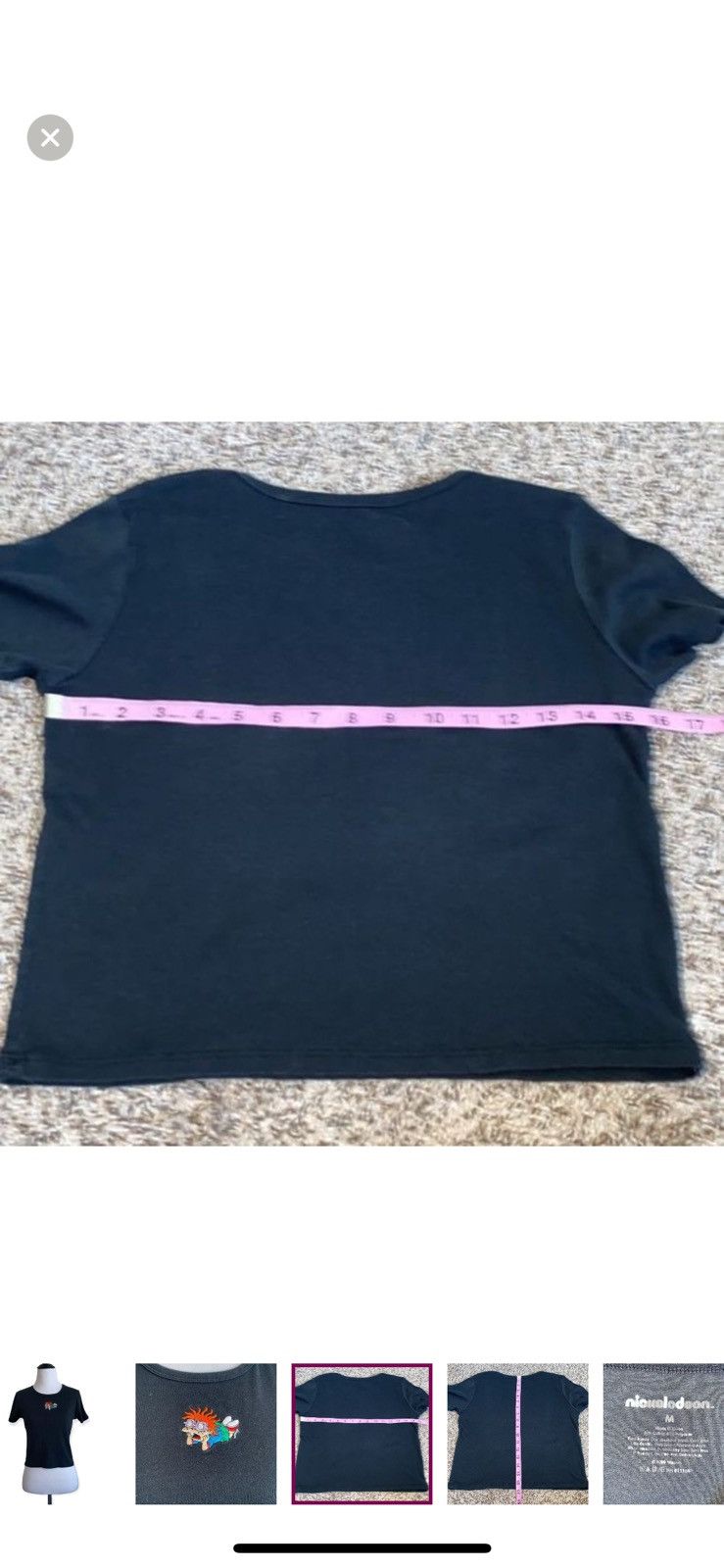 Nickelodeon Nickelodeon medium rugrats cropped top Size M / US 6-8 / IT 42-44 - 3 Thumbnail