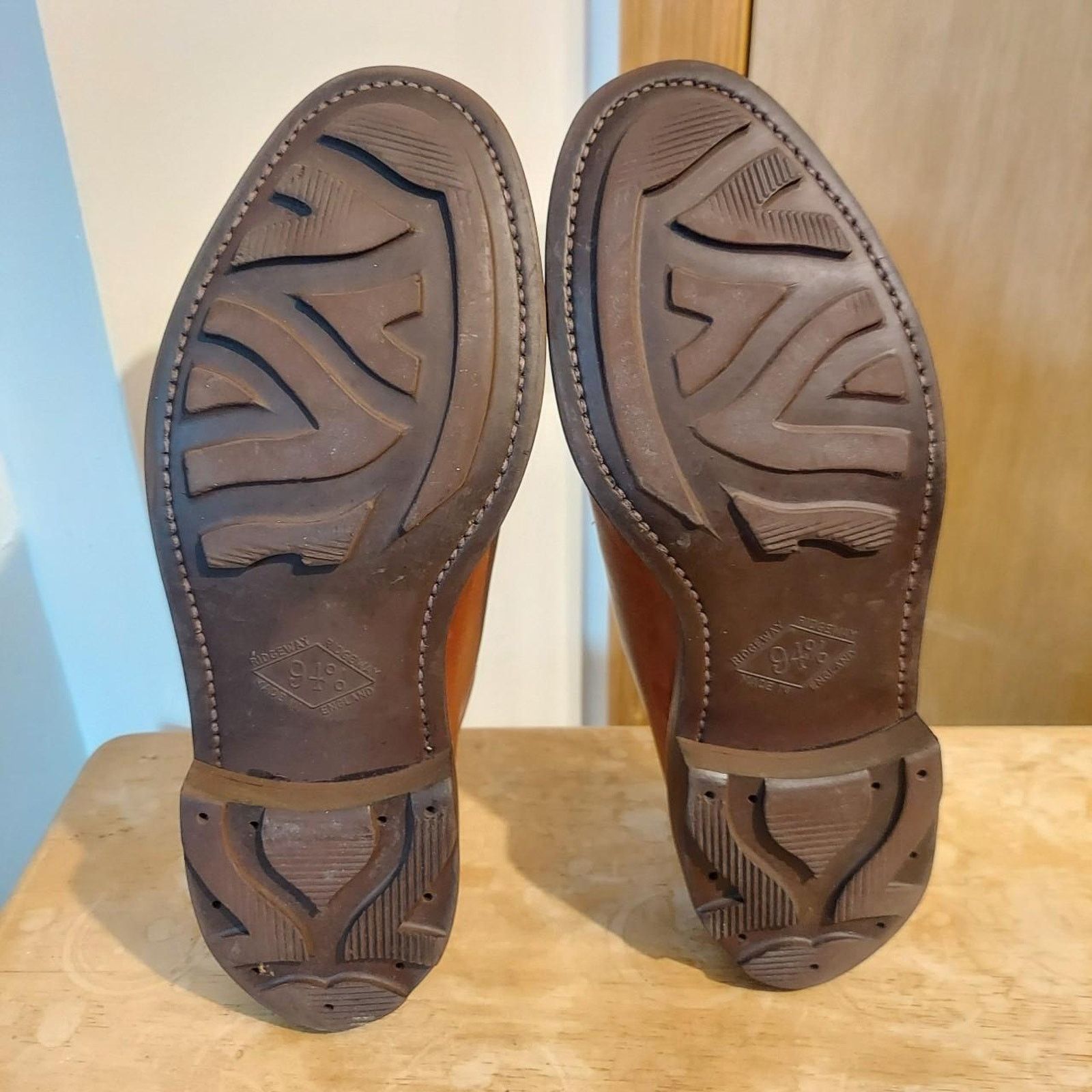 Polo Ralph Lauren Polo Ralph Lauren 94% Ridgeway Men's US 8 D Leather Oxfords Size US 8 / EU 41 - 8 Thumbnail