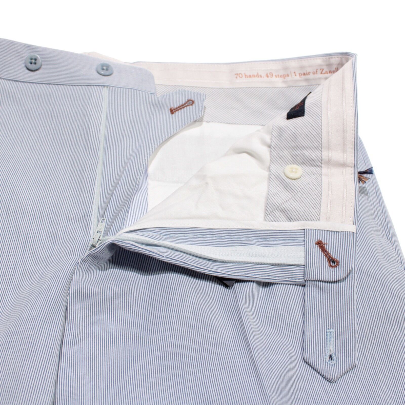 Zanella Zanella New with tags Chino Size 36 US In Blue Size US 36 / EU 52 - 3 Thumbnail