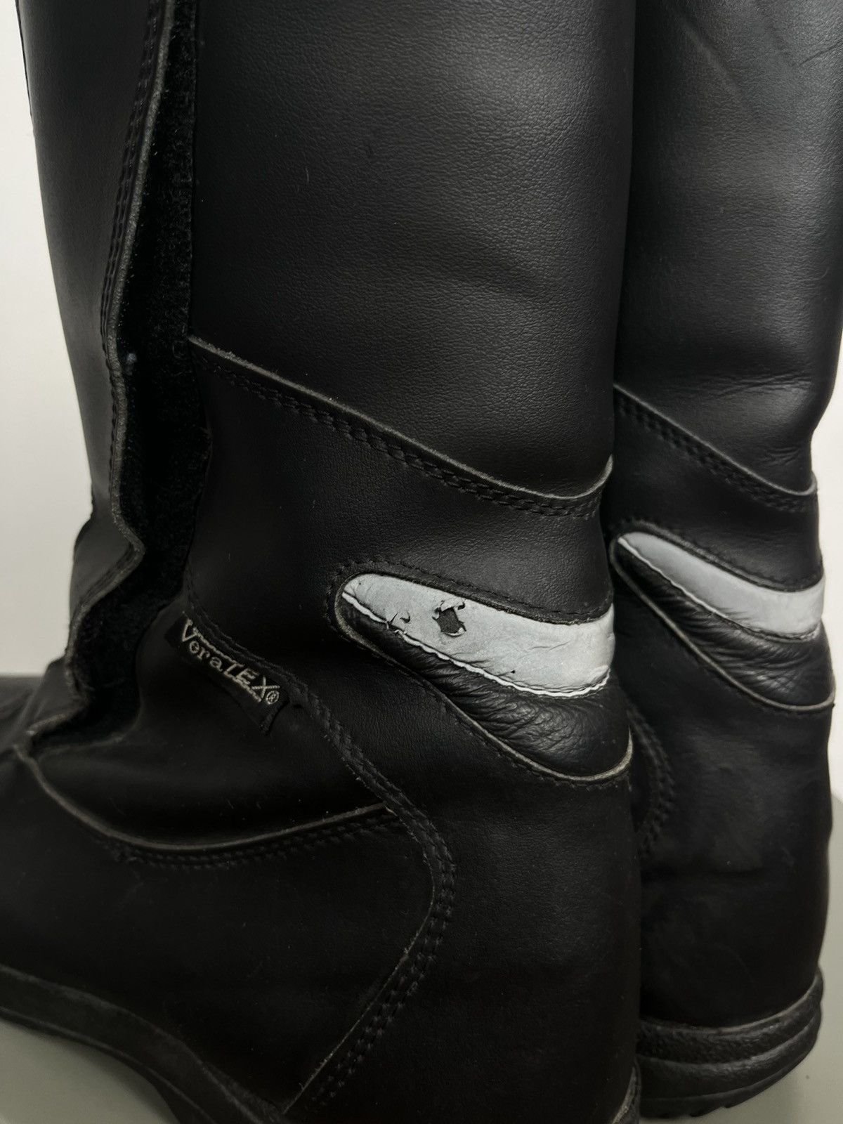 Other IXS Black Leather Motorcycle Riding Boots EU 42 Italy Size US 9 / EU 42 - 10 Thumbnail