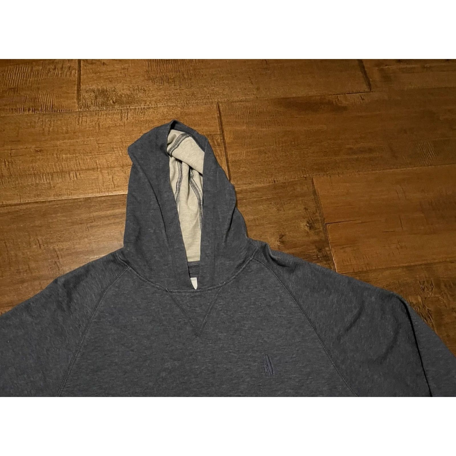 johnnie-O Johnnie-O Modal Blend Hooded Sweatshirt - Mens Medium Blue Navy Size US M / EU 48-50 / 2 - 2 Thumbnail