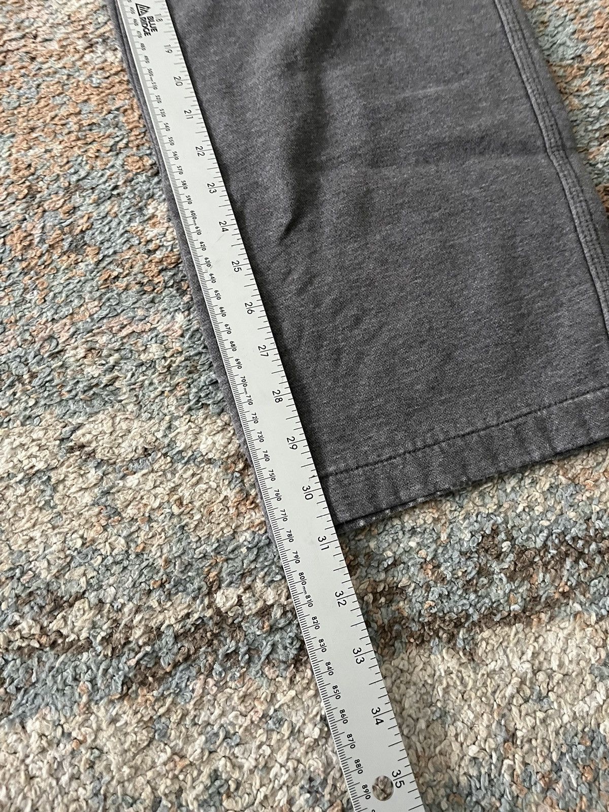 Nike × Vintage VTG Y2K Nike Sweatpants Grey Faded L Distressed Size US 32 / EU 48 - 7 Thumbnail