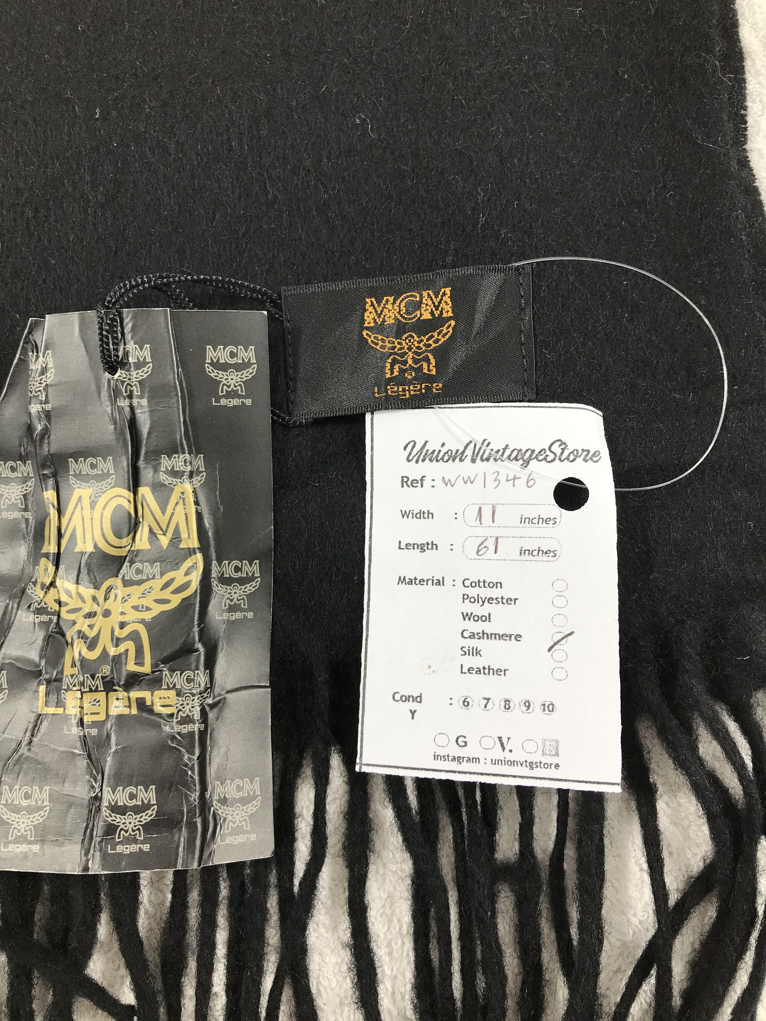 MCM MCM Scarf / Muffler / Neckwear - WW1346 Size ONE SIZE - 4 Thumbnail