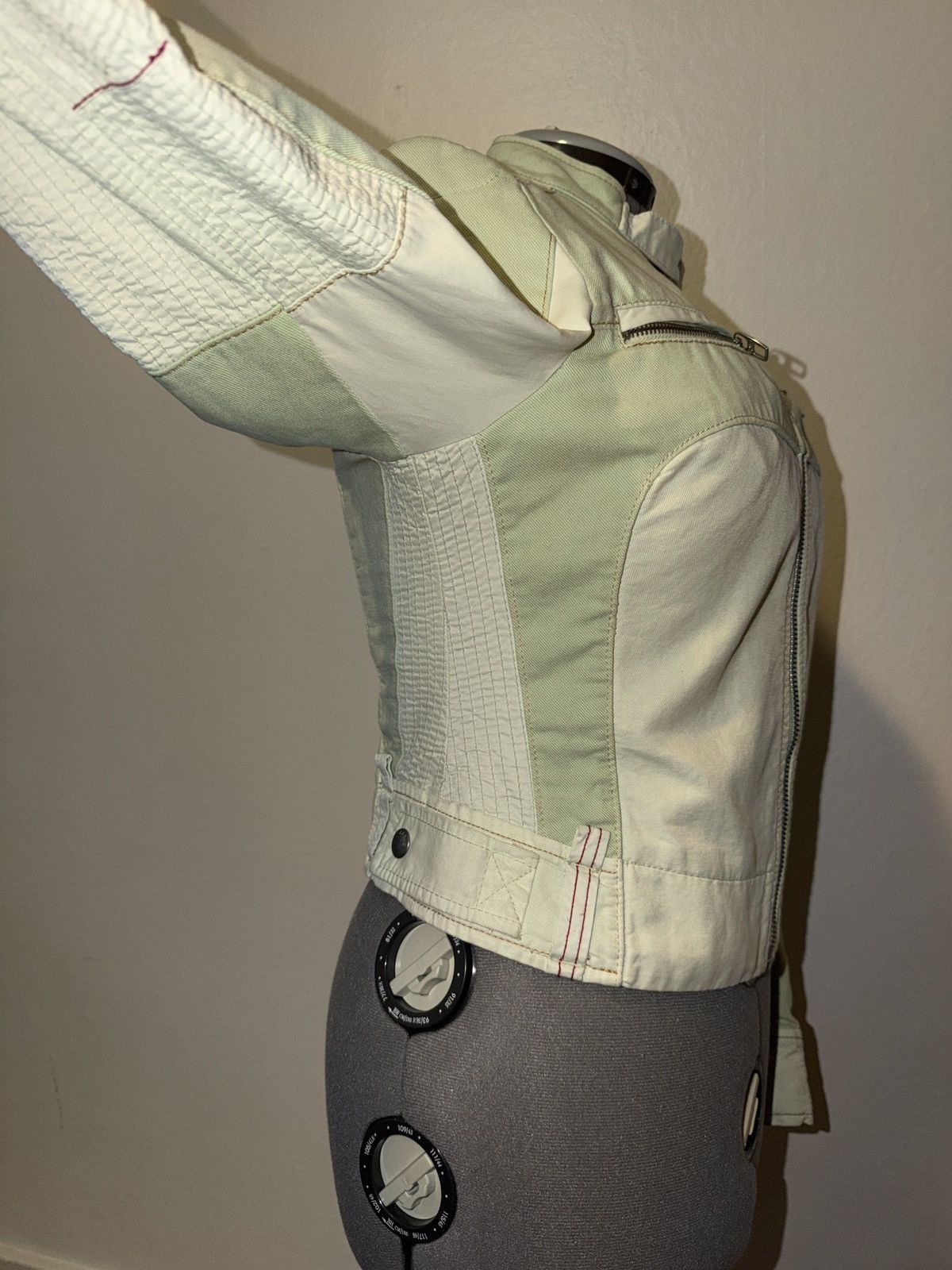 Miss Sixty Miss Sixty denim moto jacket Size L / US 10 / IT 46 - 4 Thumbnail