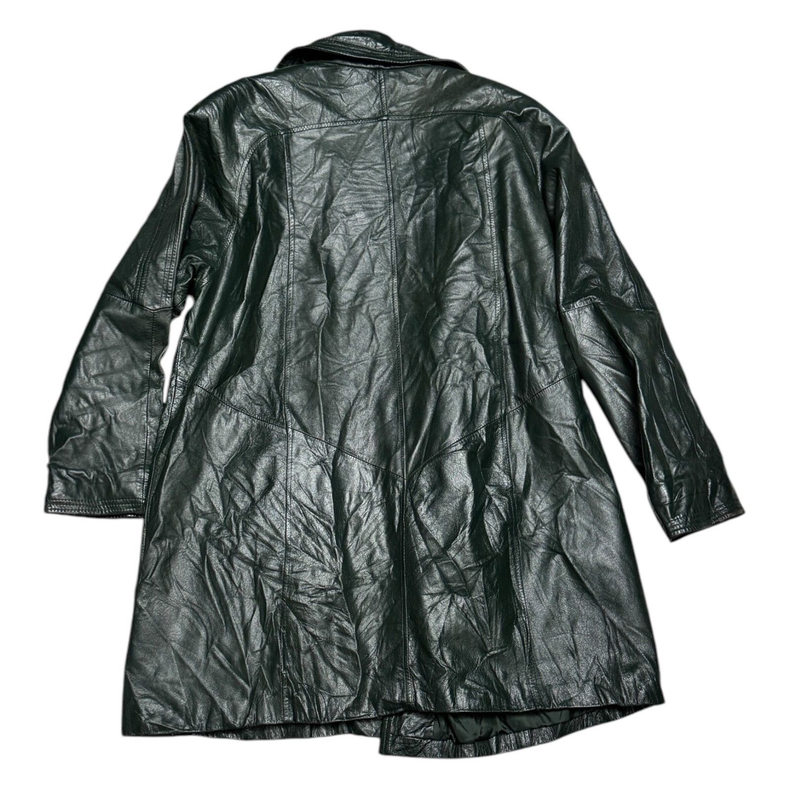 Pelle Pelle VINTAGE PELLE LEATHER Retro Business Coat Jacket Medium Size M / US 6-8 / IT 42-44 - 2 Thumbnail