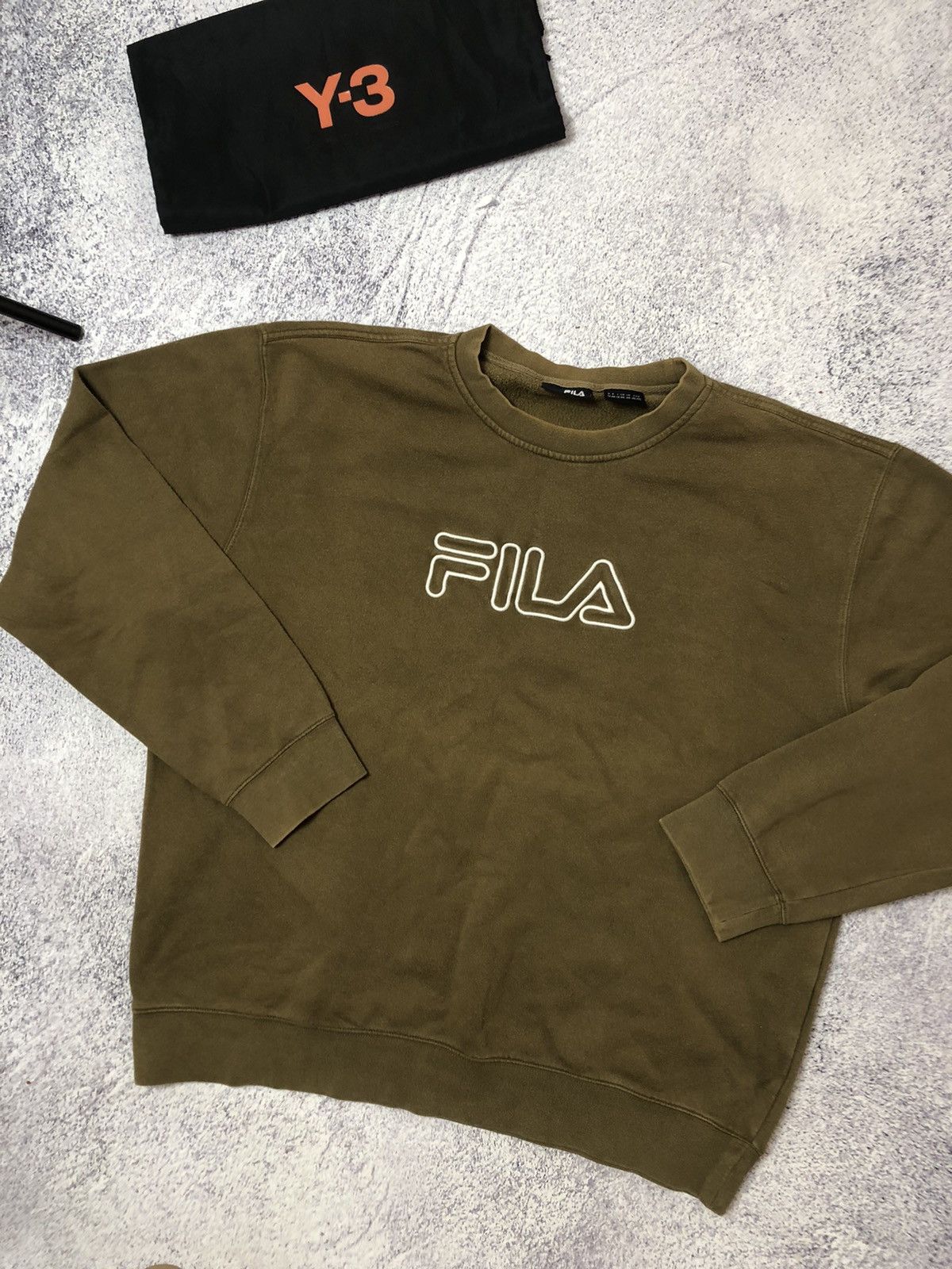 Fila Men’s sweater Fila size xxl vintage y2k street japan usa Size US XXL / EU 58 / 5 - 3 Thumbnail