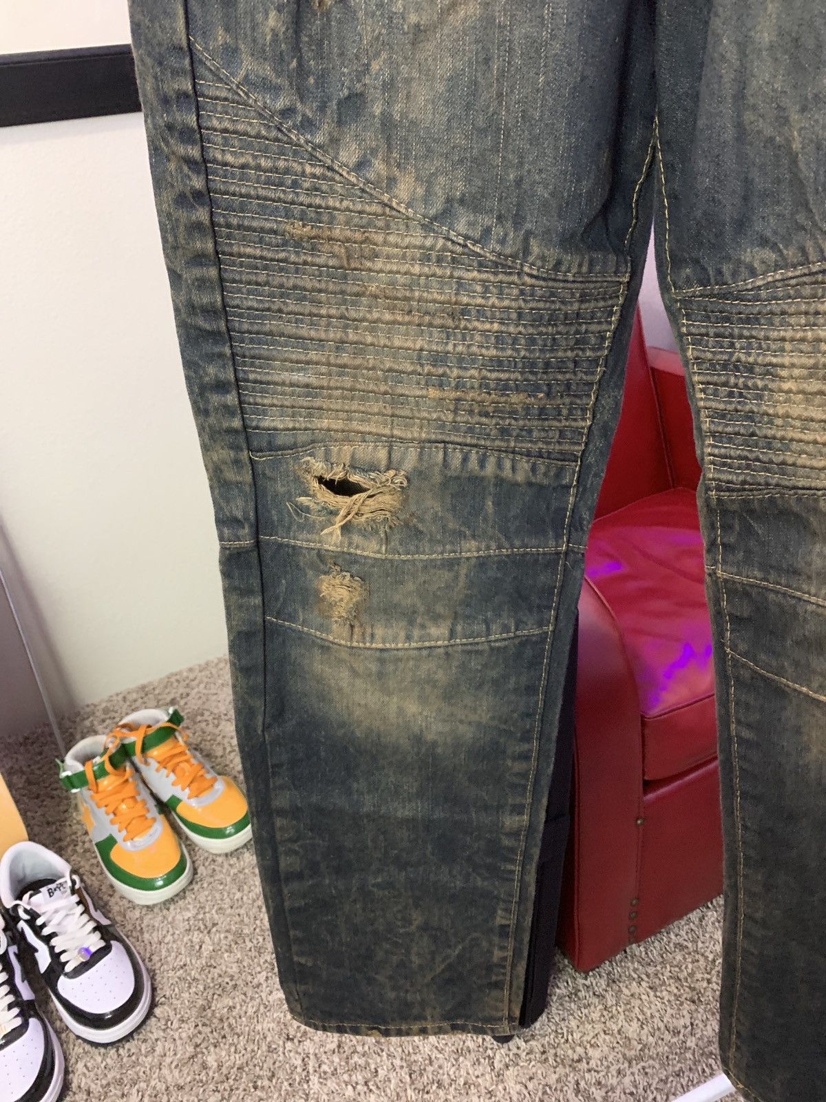 Southpole Southpole Y2K Men’s Denim Pants Size US 42 / EU 58 - 6 Thumbnail