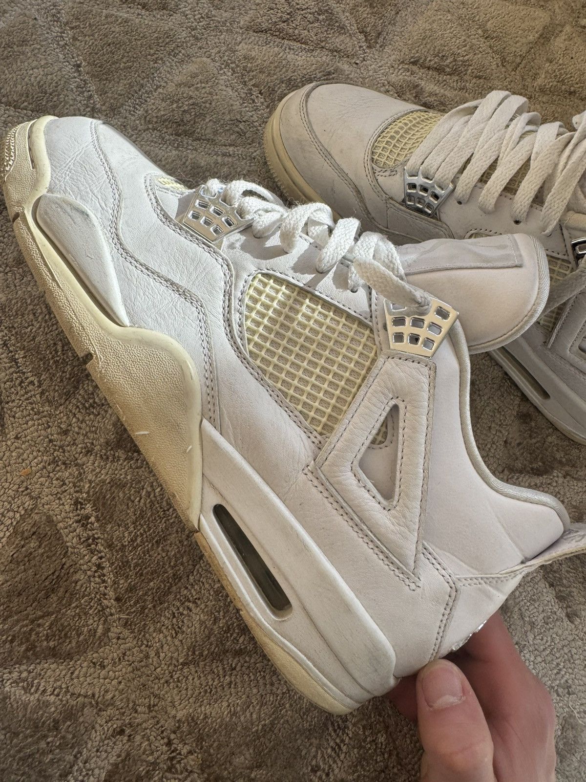 Jordan Brand Jordan 4 Pure Money 2017 Size US 11.5 / EU 44-45 - 2 Thumbnail