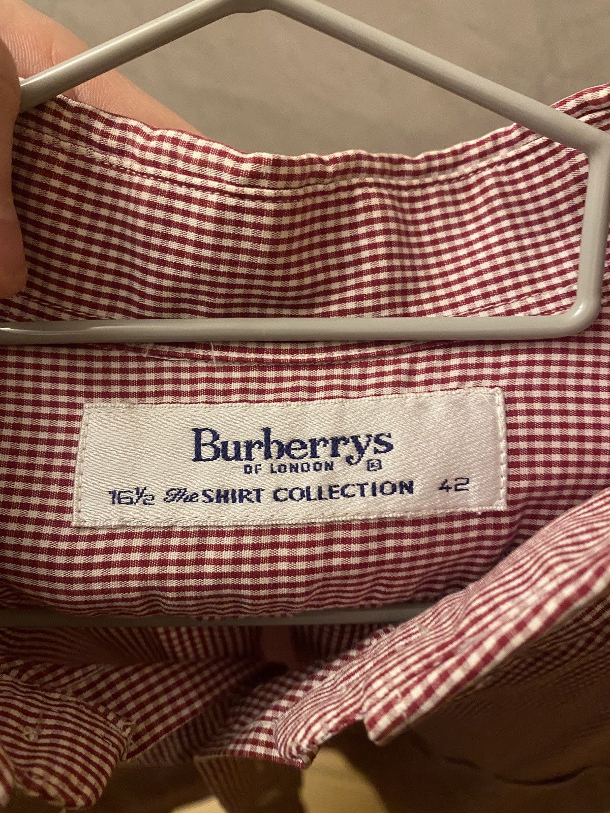 Burberry Burberry Luxury tartan shirt button up Size US XL / EU 56 / 4 - 2 Thumbnail