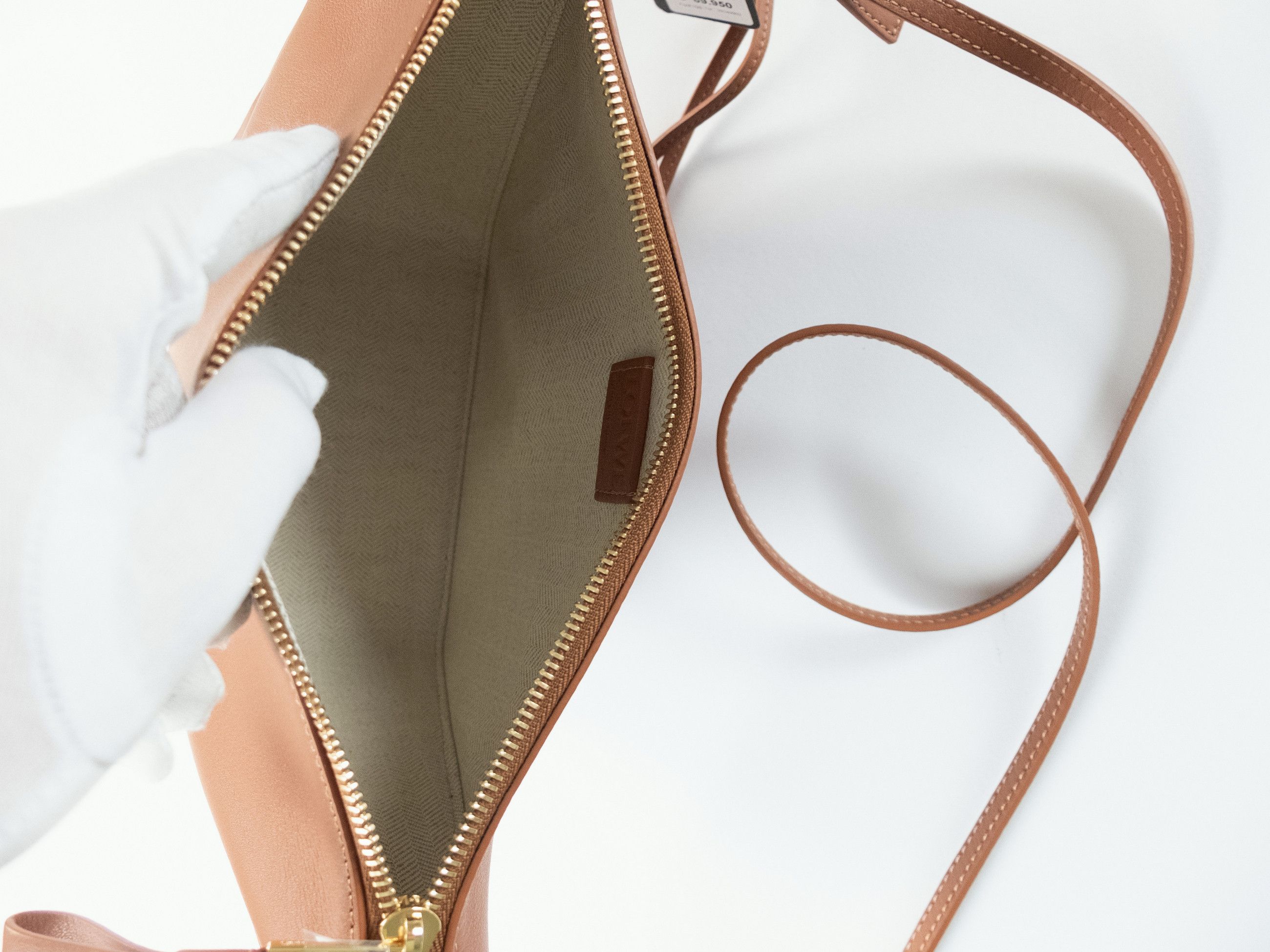 Loewe LOEWE Mini Hammock brown leather hobo shoulder bag Size ONE SIZE - 12 Thumbnail