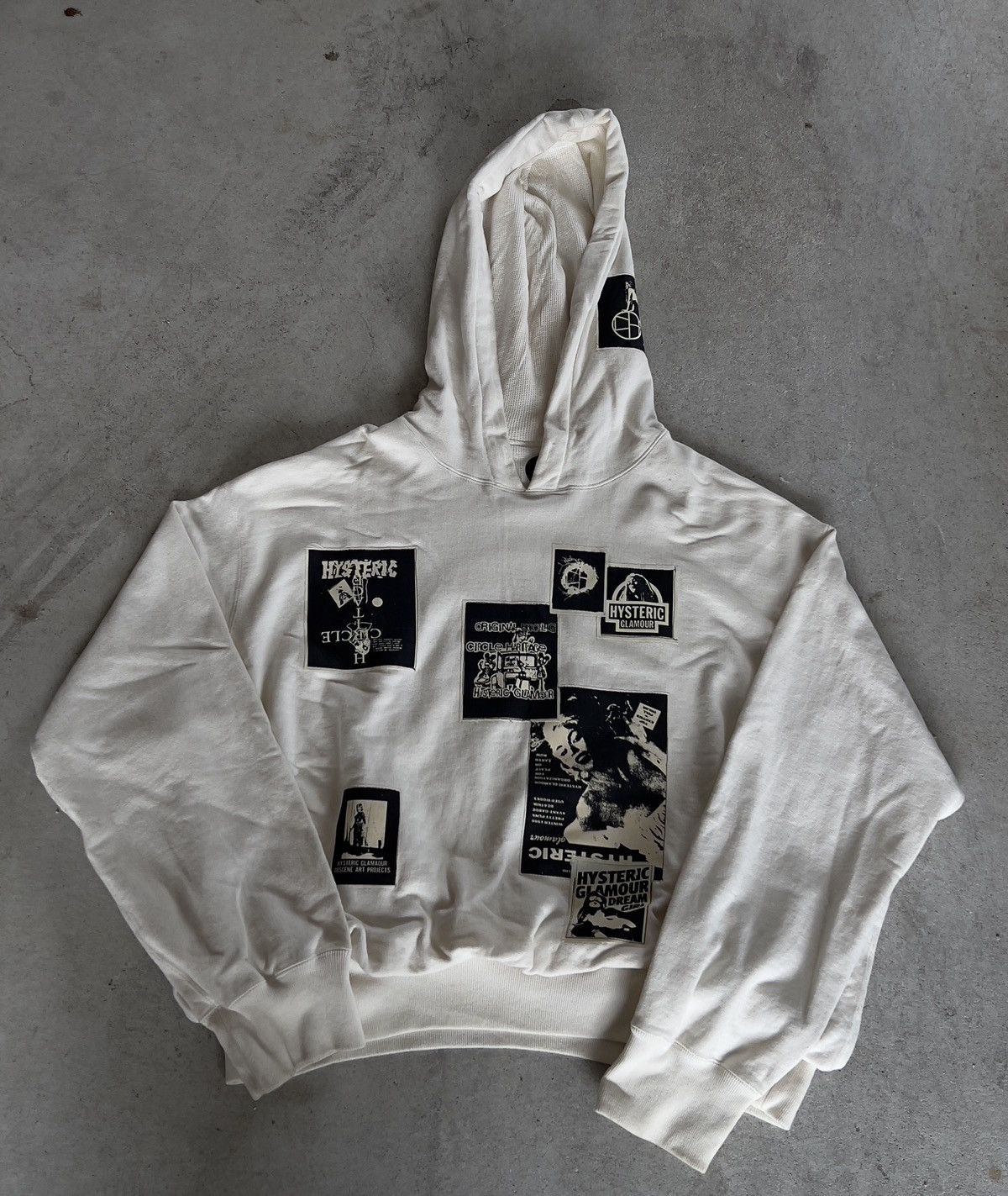 Hysteric Glamour Hysteric Glamour Rare Patch Hoodie Size US M / EU 48-50 / 2 - 1 Thumbnail