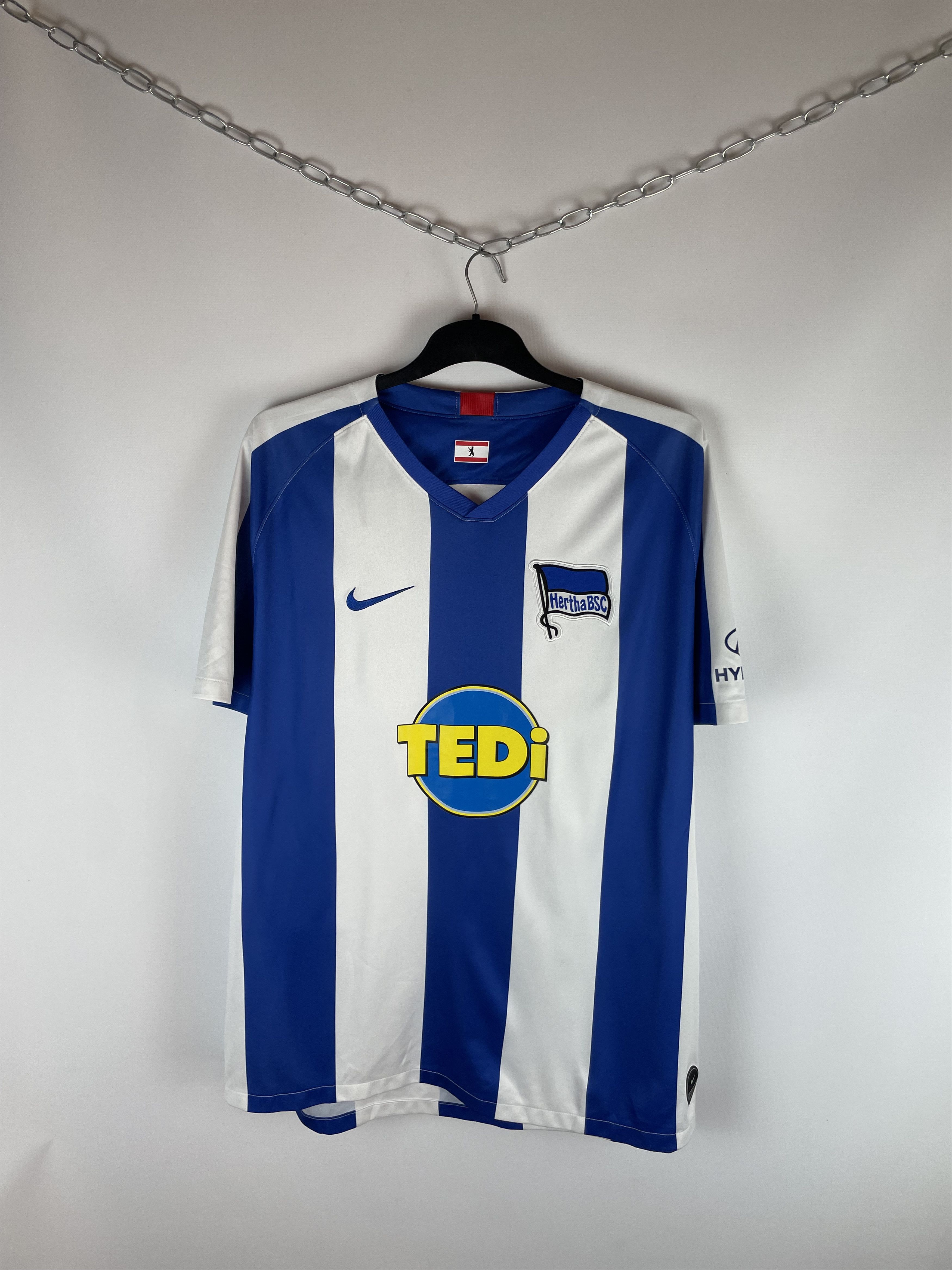 Nike NIKE HERTHA BSC 12/13 SOCCER JERSEY TSHIRT TEE Size US XXL / EU 58 / 5 - 1 Thumbnail