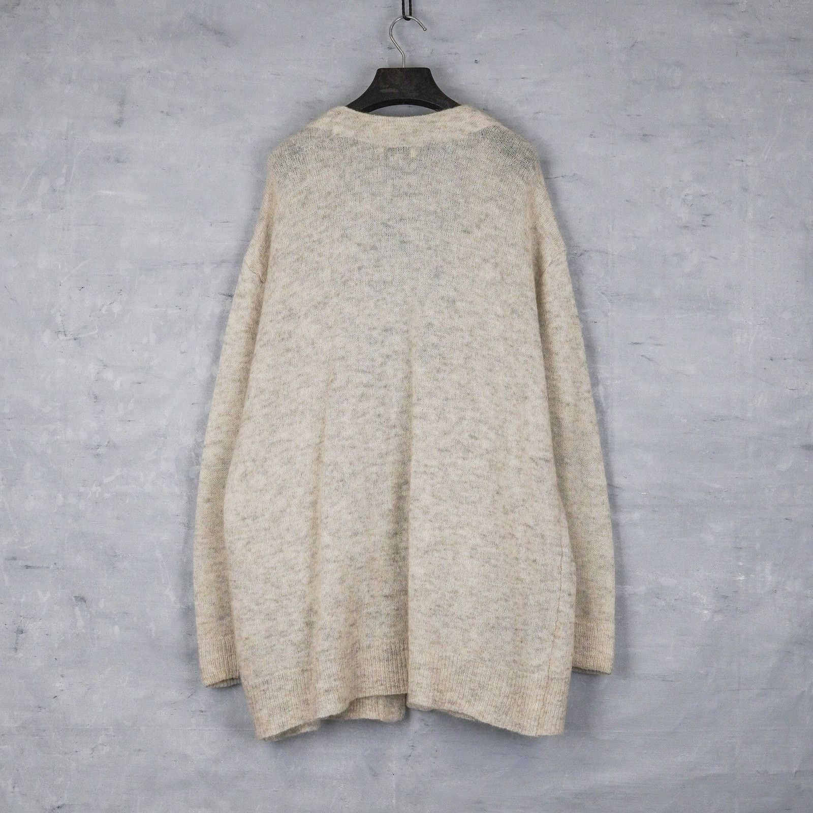 Acne Studios Acne studios raya aw13 gray wool oversized cardigan sweater Size XXS / US 00 / IT 34 - 2 Thumbnail