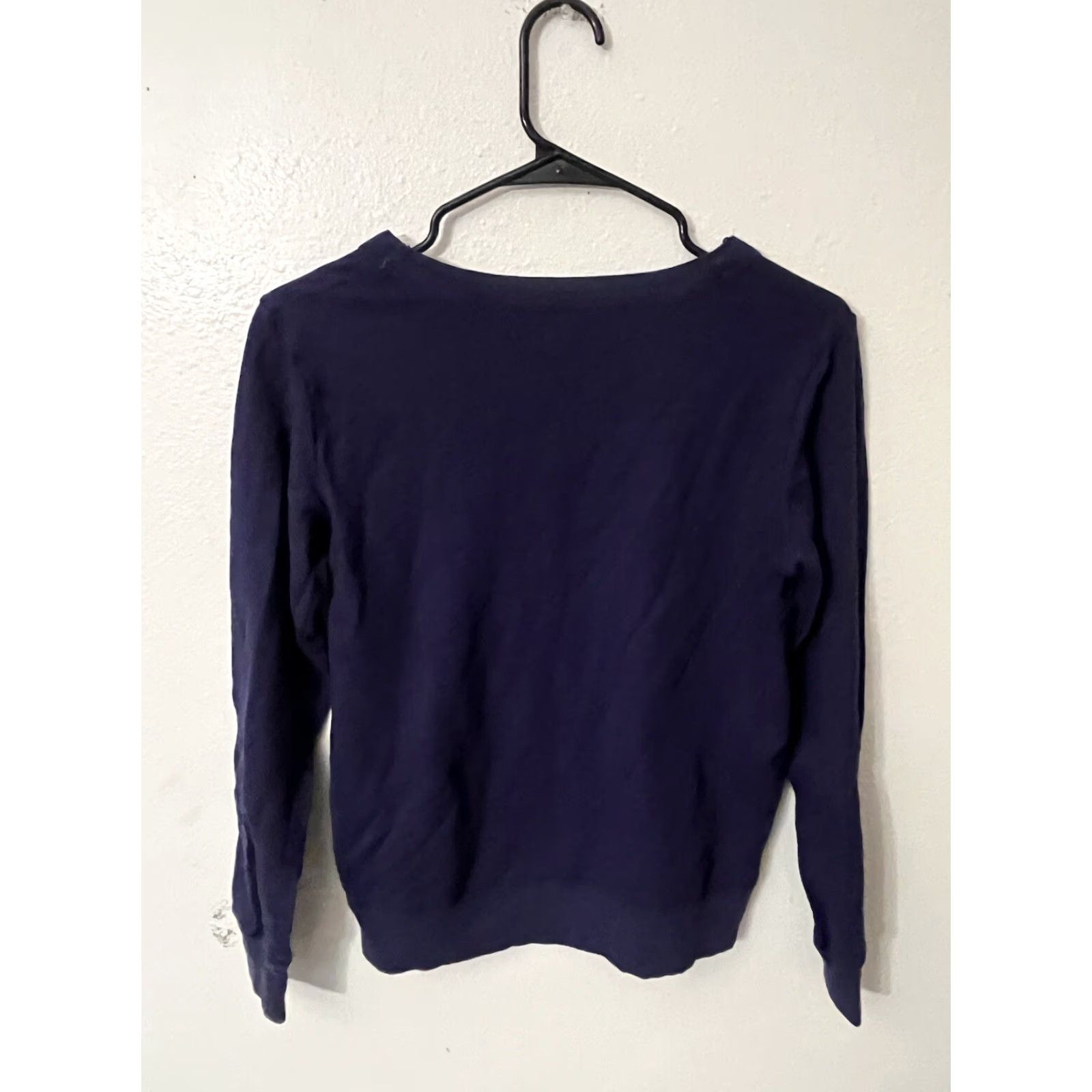 Nautica Nautica Sweater Navy Crew Neck Long Sleeve Knit Pullover Women Adult Small Size S / US 4 / IT 40 - 3 Thumbnail
