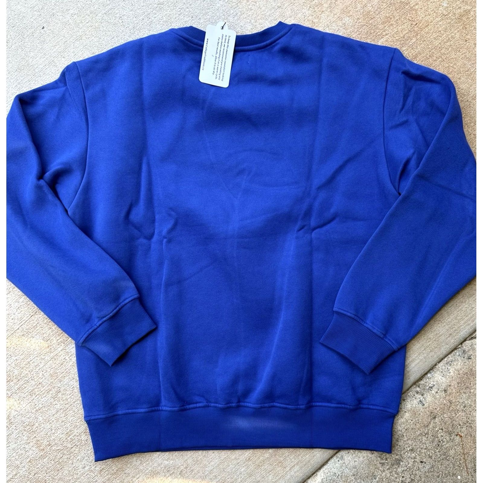 Vintage Kent State University Sweatshirt Large Blue Crewneck Embroidered Traditions Unisex Adults L Pullover Graphic Print Crewneck Mens Womens Girls Boys Size US L / EU 52-54 / 3 - 5 Thumbnail