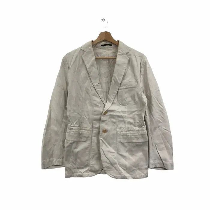 Japanese Brand Vtg 90’ TRANS CONTINENTS JAPAN 2 Button Cotton Size M / US 6-8 / IT 42-44 - 1 Thumbnail