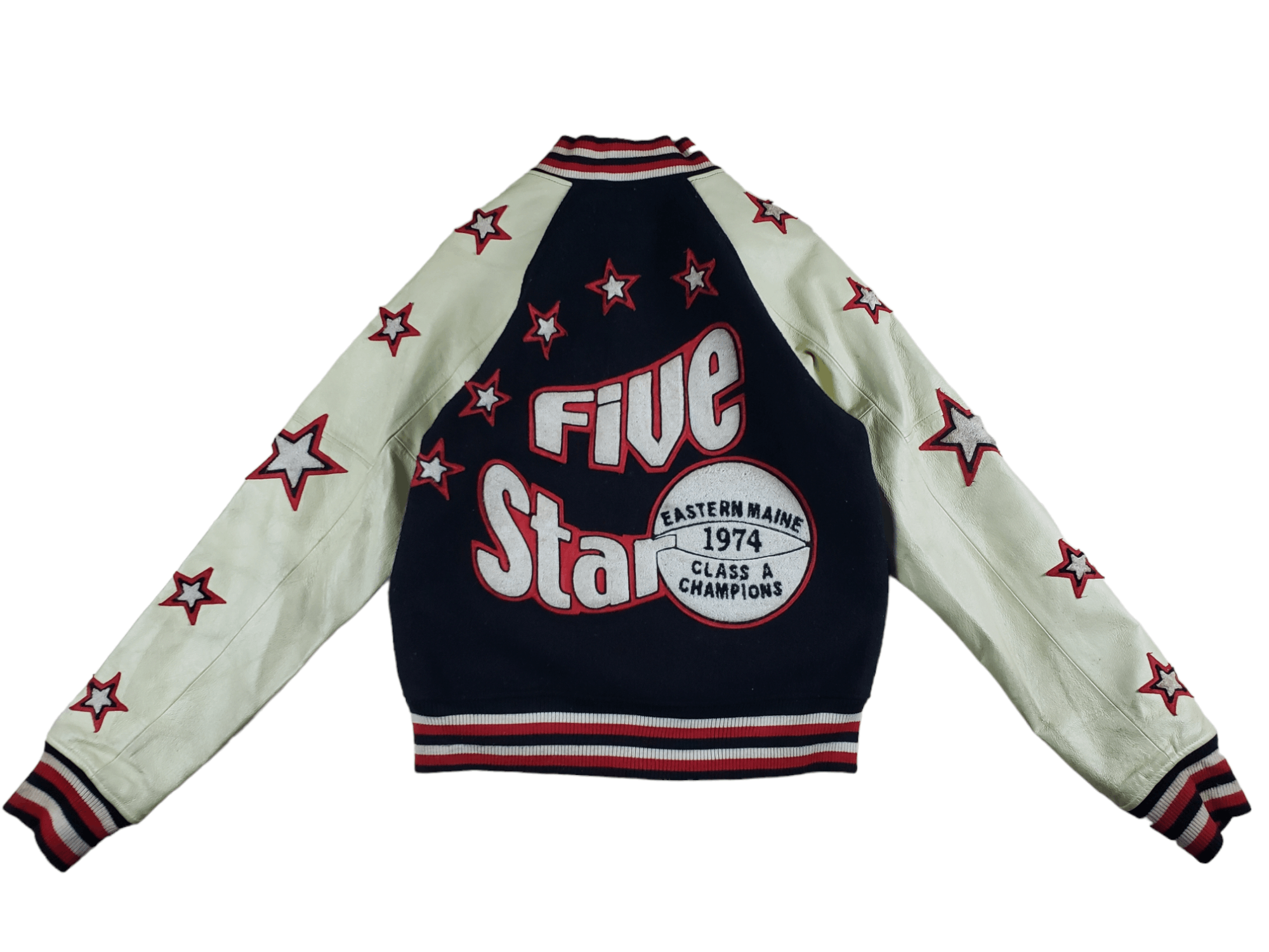 Vintage Vintage Varsity Basketball 5 Star Champion 74 Size US M / EU 48-50 / 2 - 1 Thumbnail