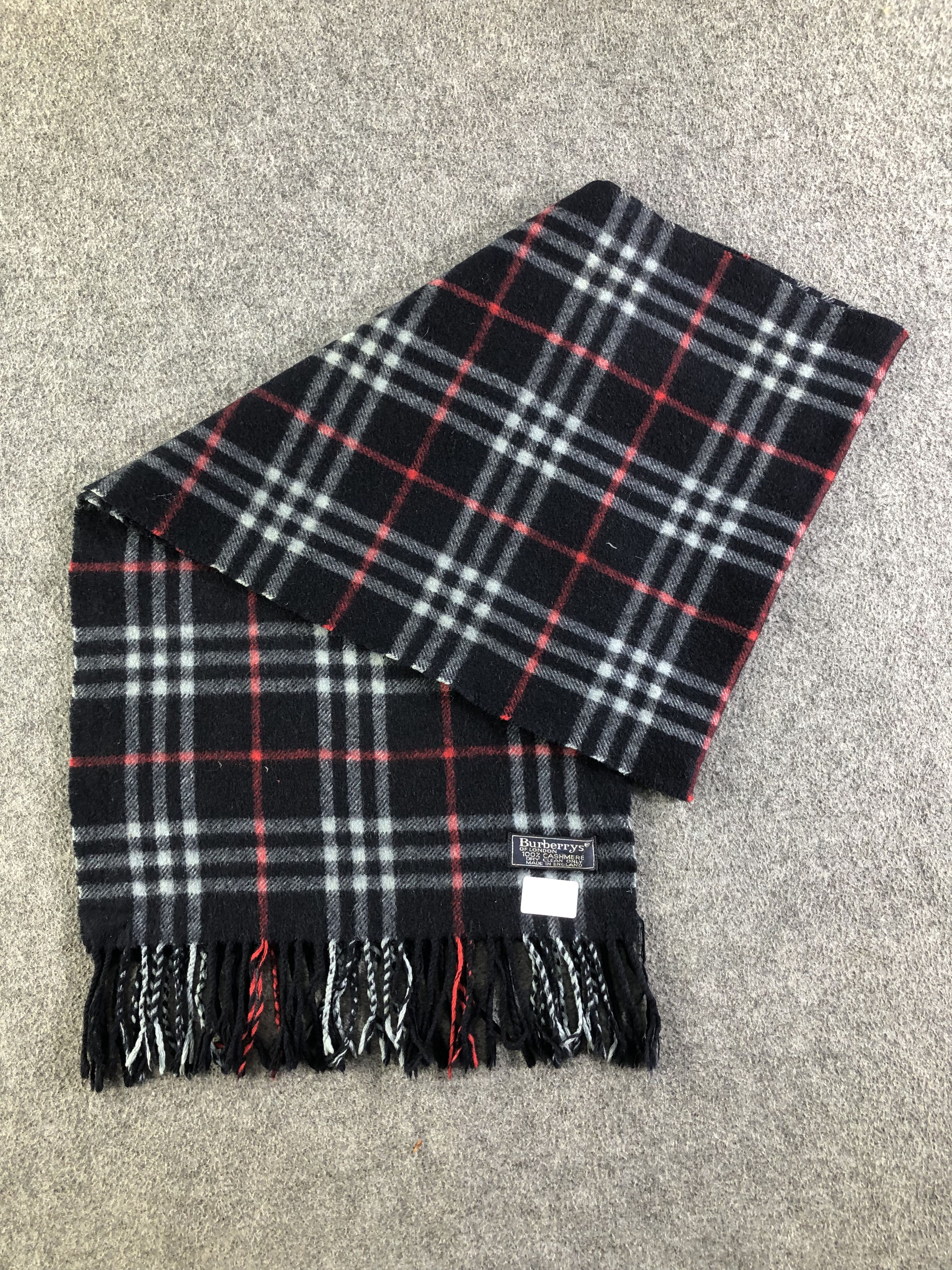 Burberry Burberrys Cashmere Scarf / Muffler / Neckwear SS1304 Size ONE SIZE - 5 Thumbnail