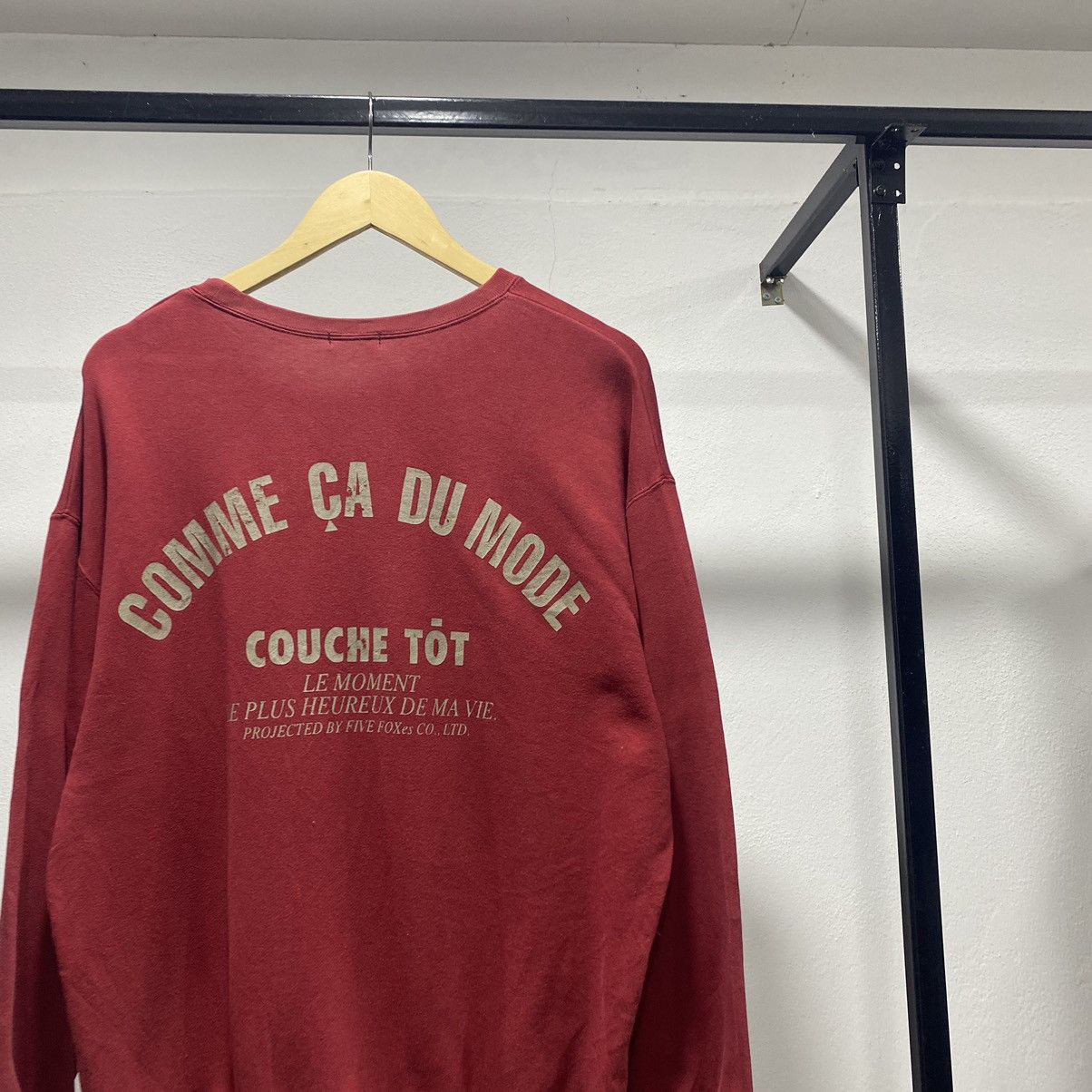 Comme Ca Ism × Japanese Brand Sick☠️ Comme Ca Du Mode Backhit Sweatshirt 90s LGB Size US L / EU 52-54 / 3 - 2 Thumbnail