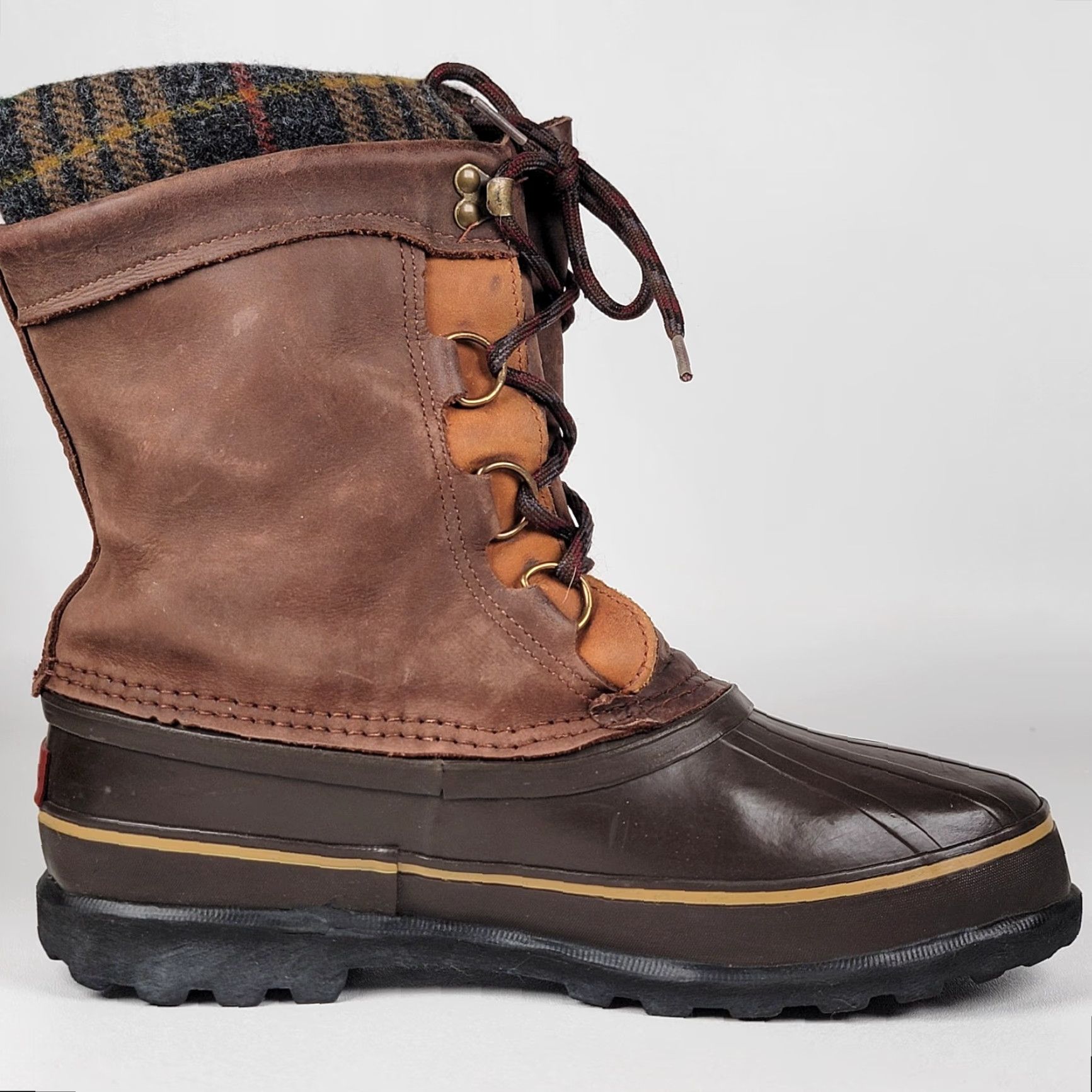 SOREL Sorel Caribou Waterproof Winter Boot 10" Hi Top Lace Up Women's Size 10 Brown Size M / US 6-8 / IT 42-44 - 5 Thumbnail