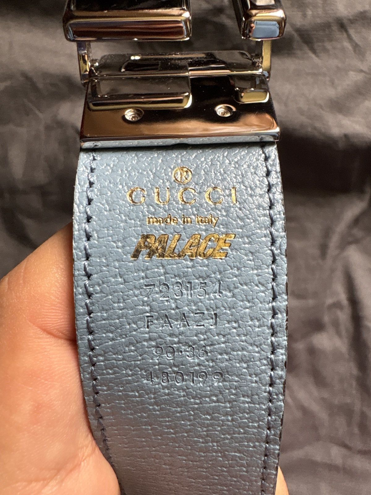 Gucci × Palace Gucci belt Size 34 - 4 Thumbnail
