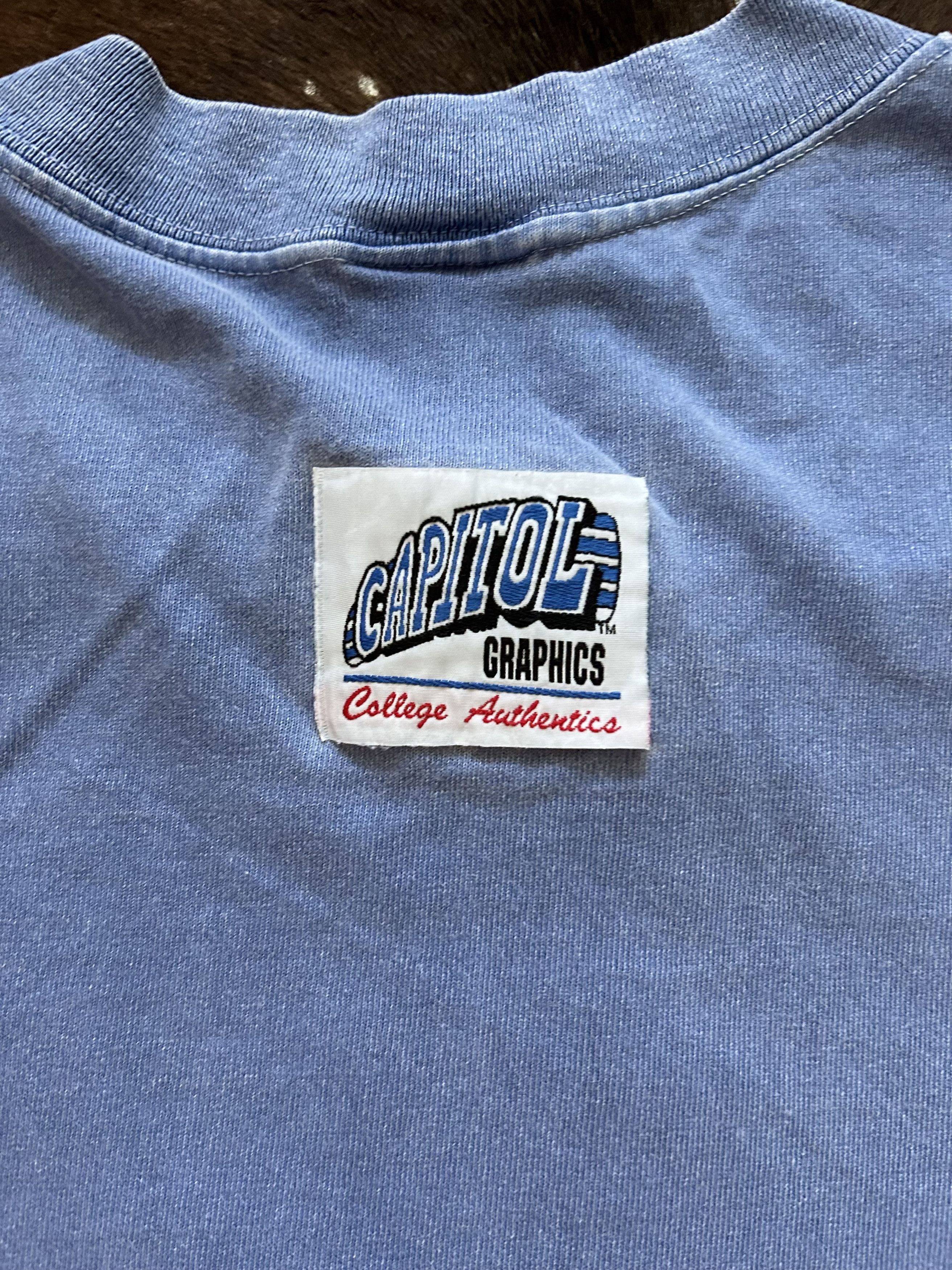 Vintage Vintage single stitch Kentucky Wildcats light blue t shirt Size US XL / EU 56 / 4 - 6 Thumbnail