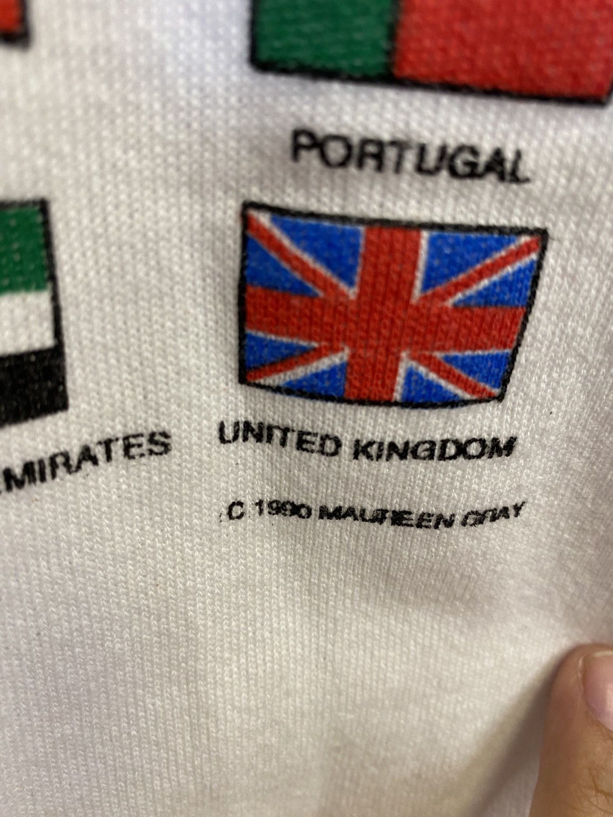 Vintage 1990 Davis H Gray Operation Desert Shield Sweatshirt Size US XL / EU 56 / 4 - 8 Thumbnail